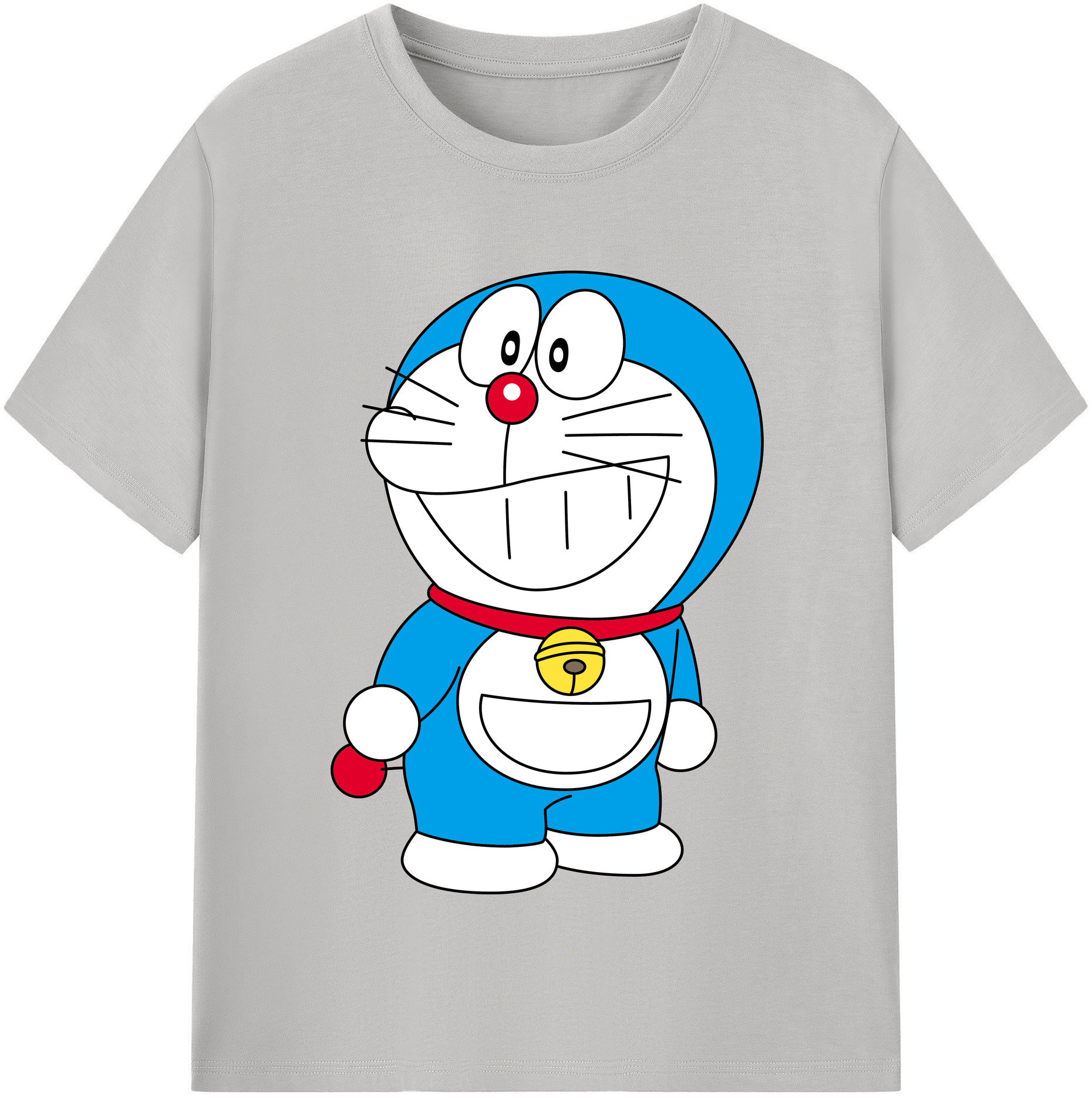 （画像用） ドラえもん Doraemon レディースカジュアルプリントTシャツ（綿100％）