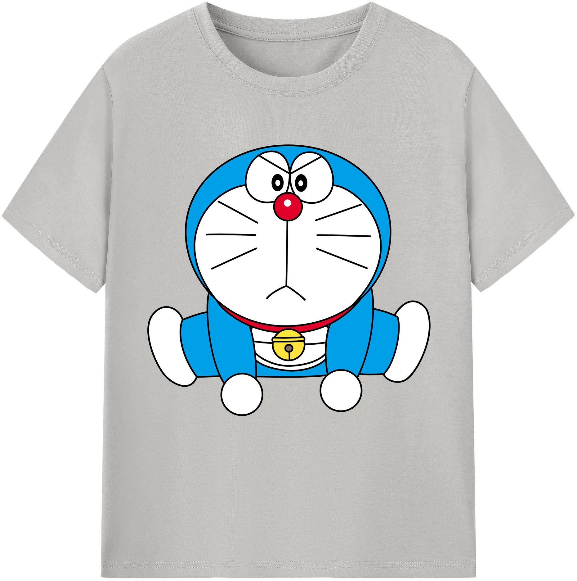 （画像用） ドラえもん Doraemon レディースカジュアルプリントTシャツ（綿100％）