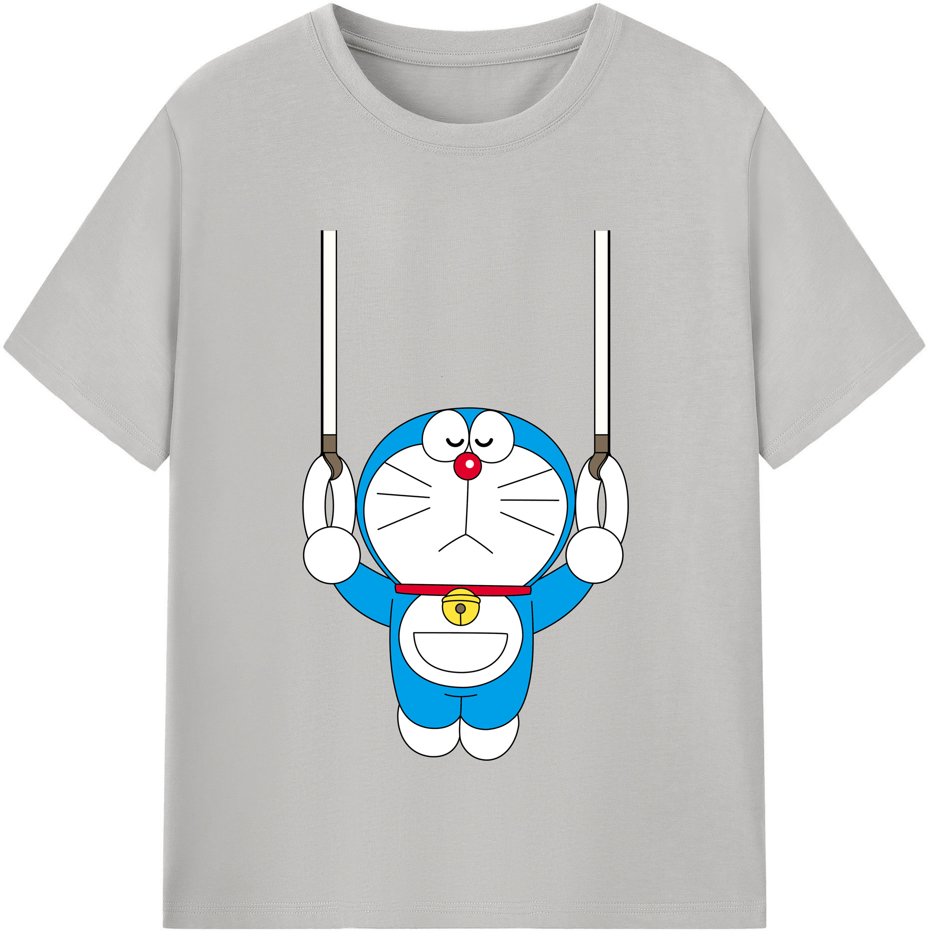 （画像用） ドラえもん Doraemon レディースカジュアルプリントTシャツ（綿100％）