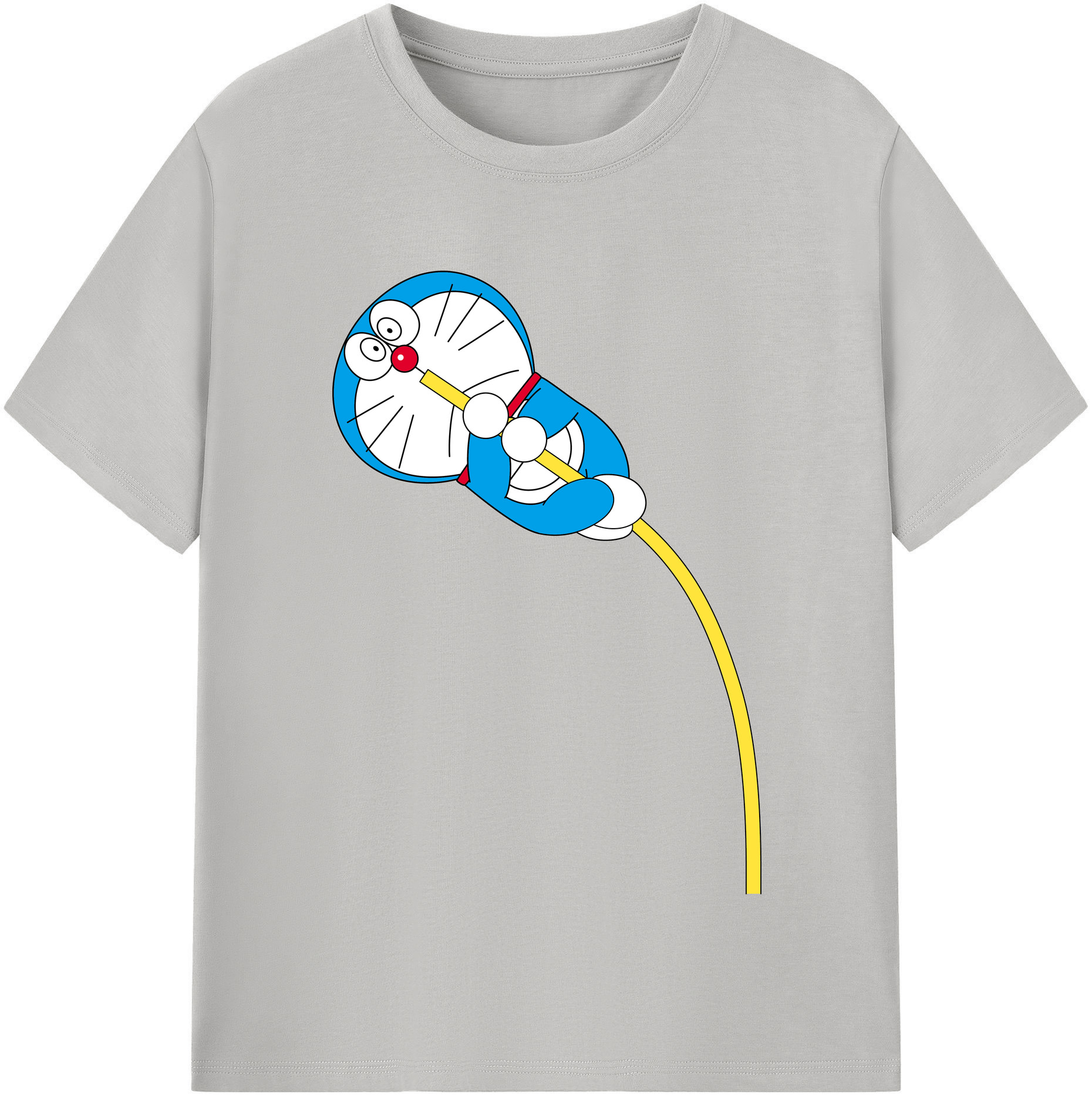 （画像用） ドラえもん Doraemon レディースカジュアルプリントTシャツ（綿100％）