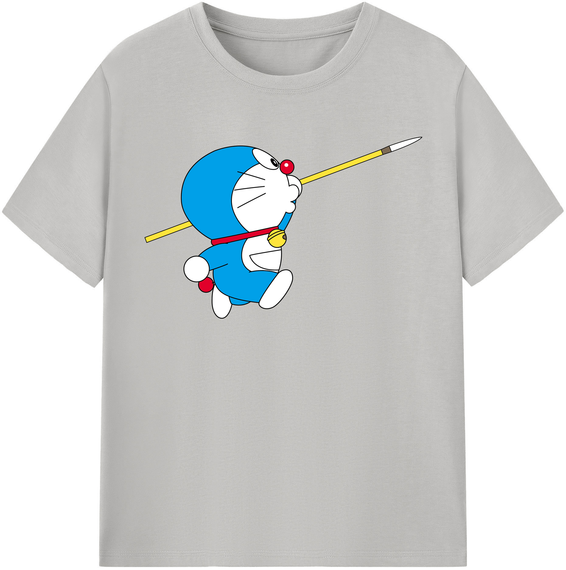 （画像用） ドラえもん Doraemon レディースカジュアルプリントTシャツ（綿100％）