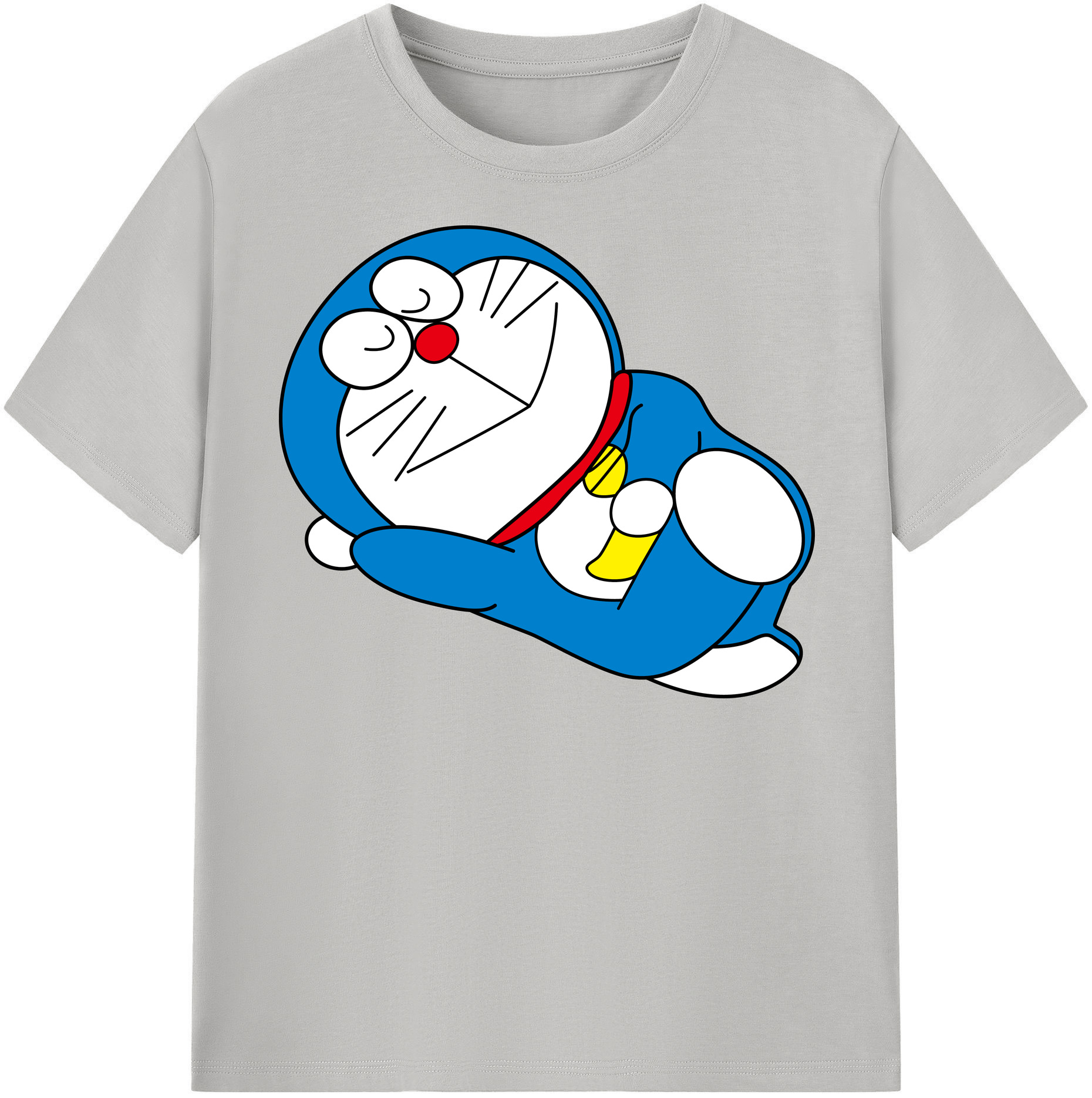 （画像用） ドラえもん Doraemon レディースカジュアルプリントTシャツ（綿100％）
