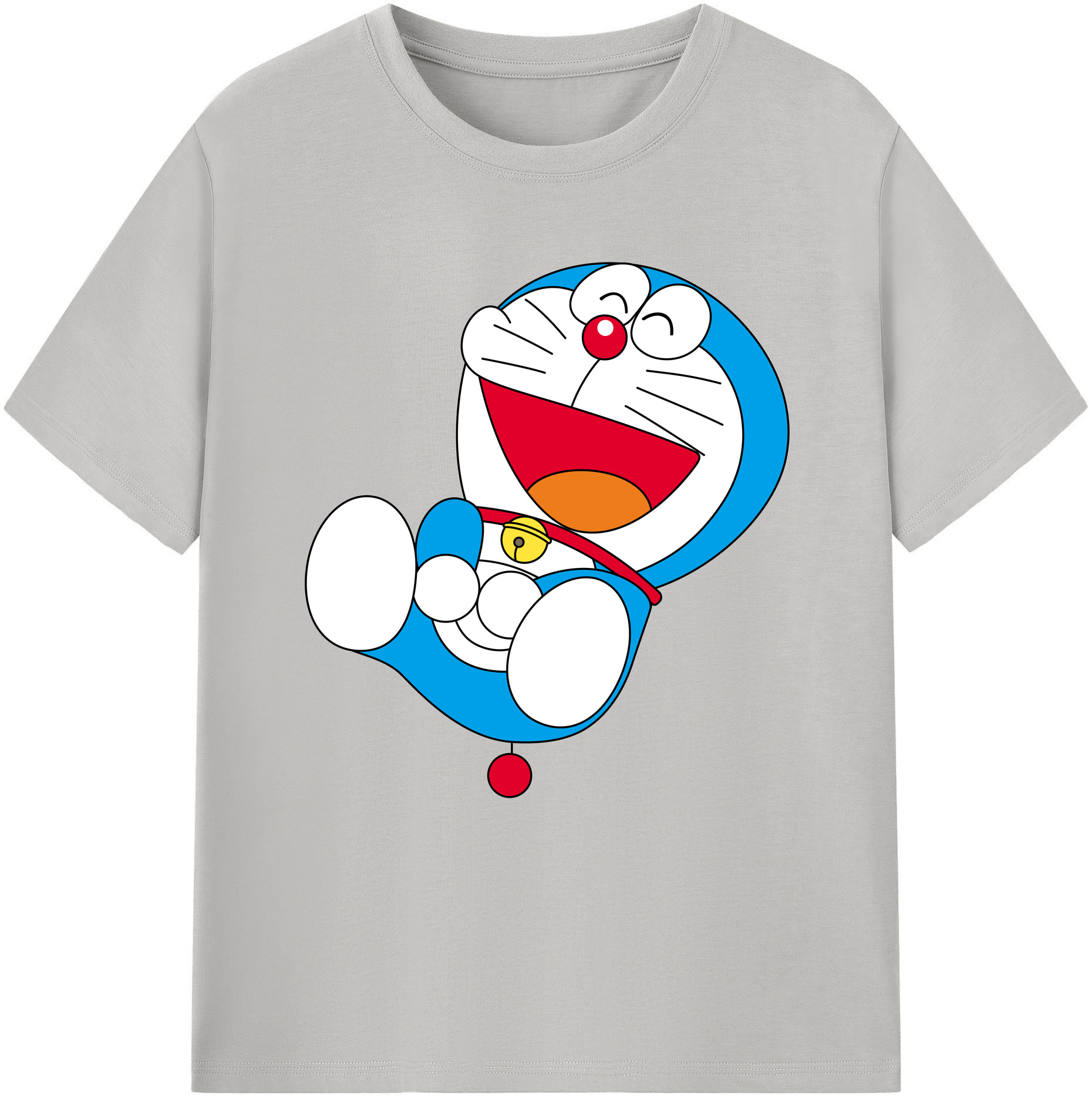 （画像用） ドラえもん Doraemon レディースカジュアルプリントTシャツ（綿100％）