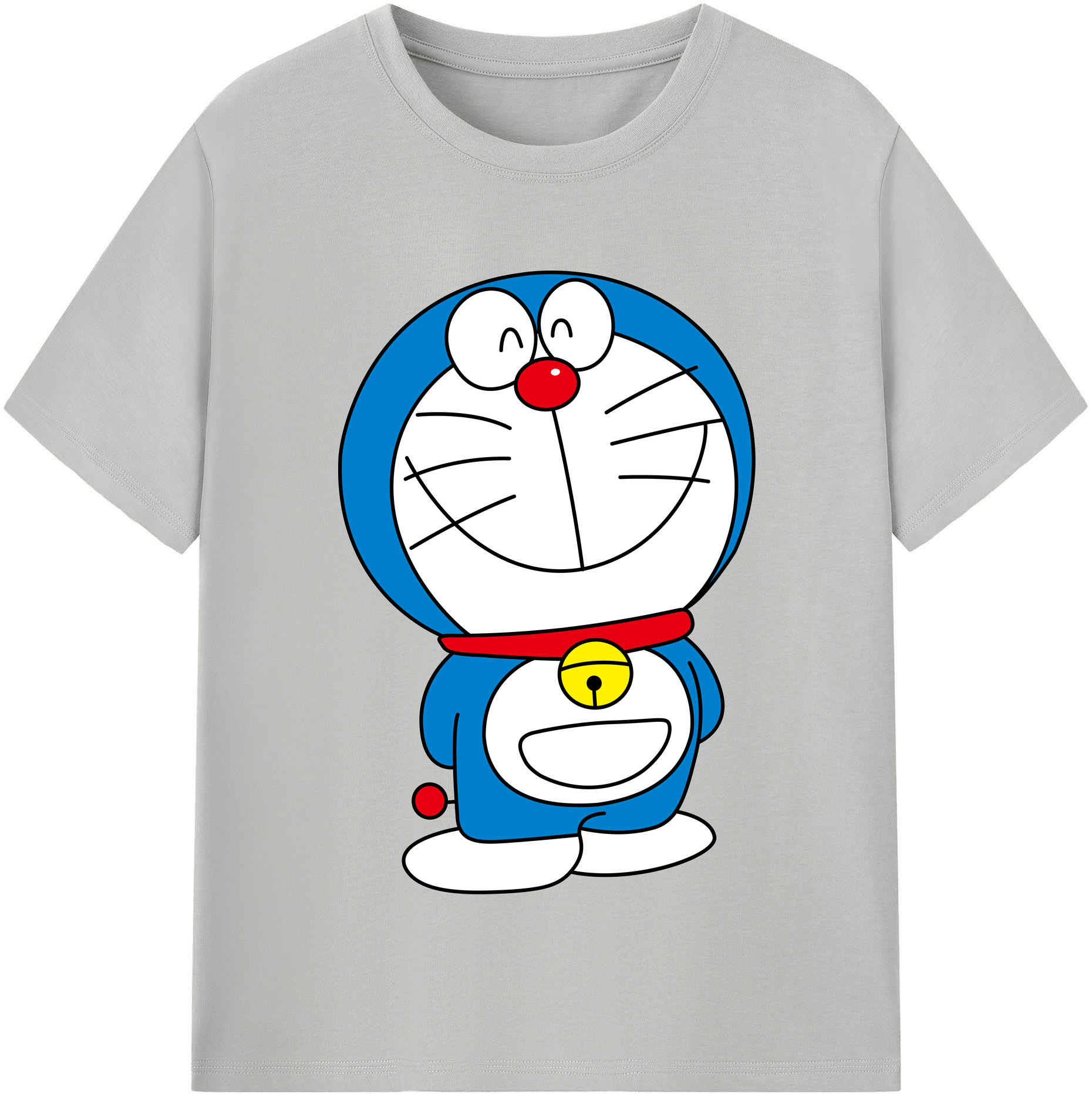 （画像用） ドラえもん Doraemon レディースカジュアルプリントTシャツ（綿100％）