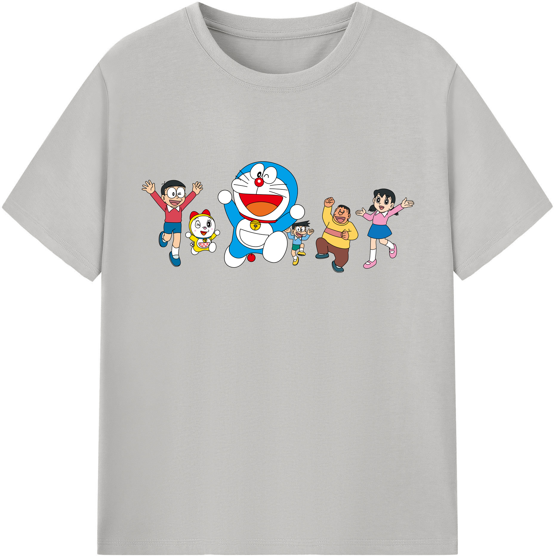 （画像用） ドラえもん 骨川 スネ夫 Doraemon Honekawa Suneo レディースカジュアルプリントTシャツ（綿100％）