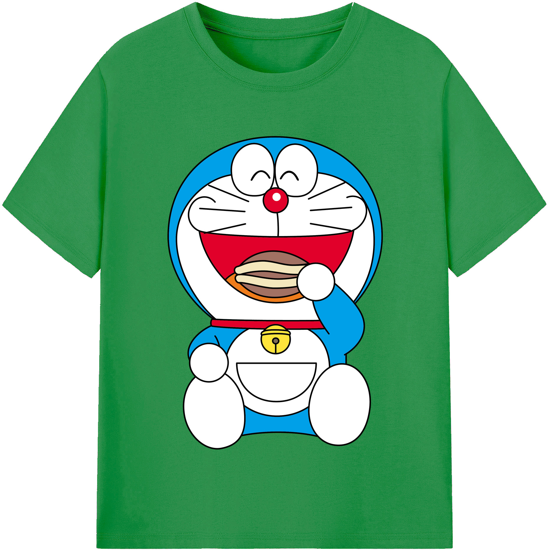 （画像用） ドラえもん Doraemon レディースカジュアルプリントTシャツ（綿100％）
