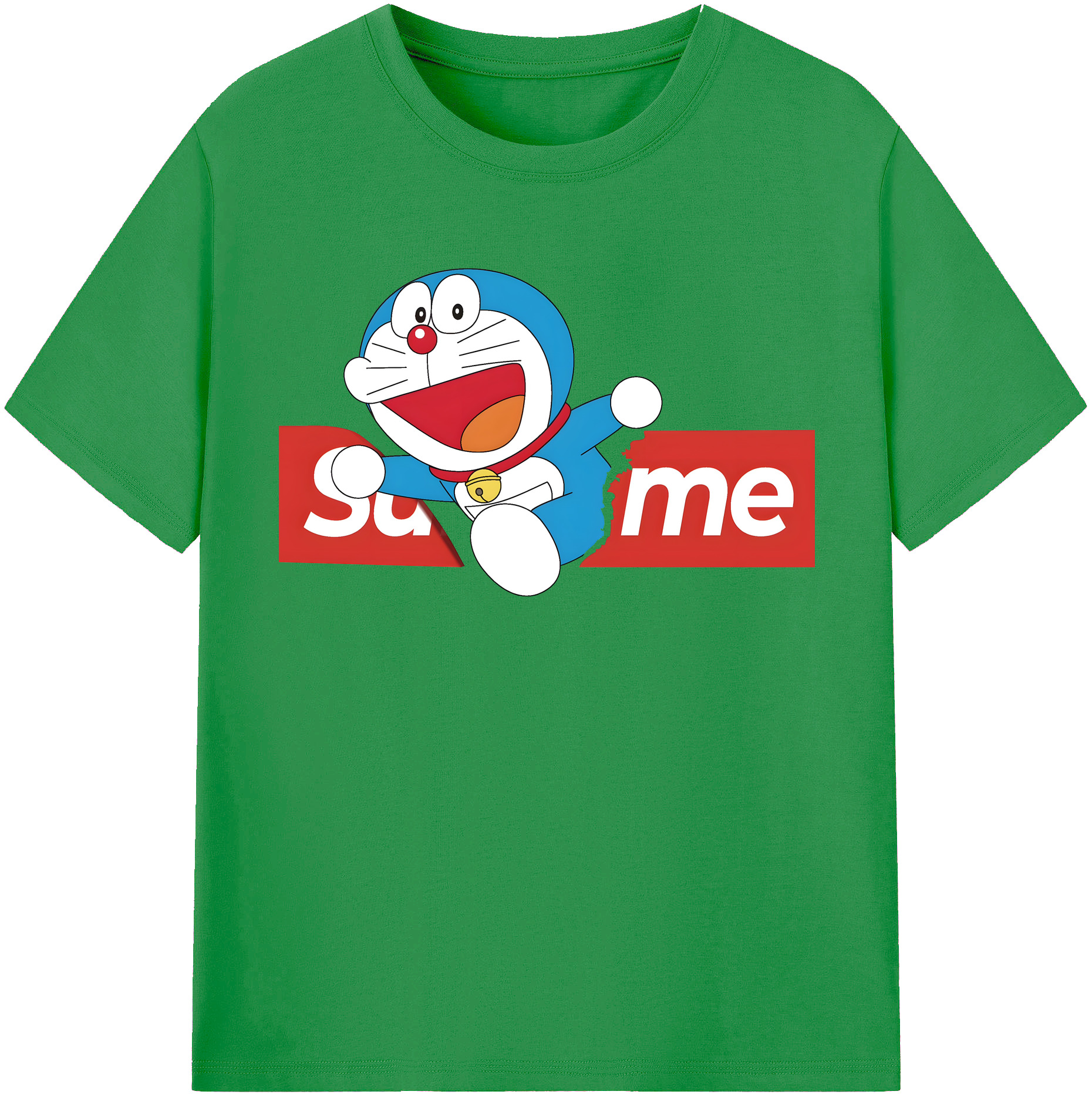 （画像用） ドラえもん Doraemon レディースカジュアルプリントTシャツ（綿100％）