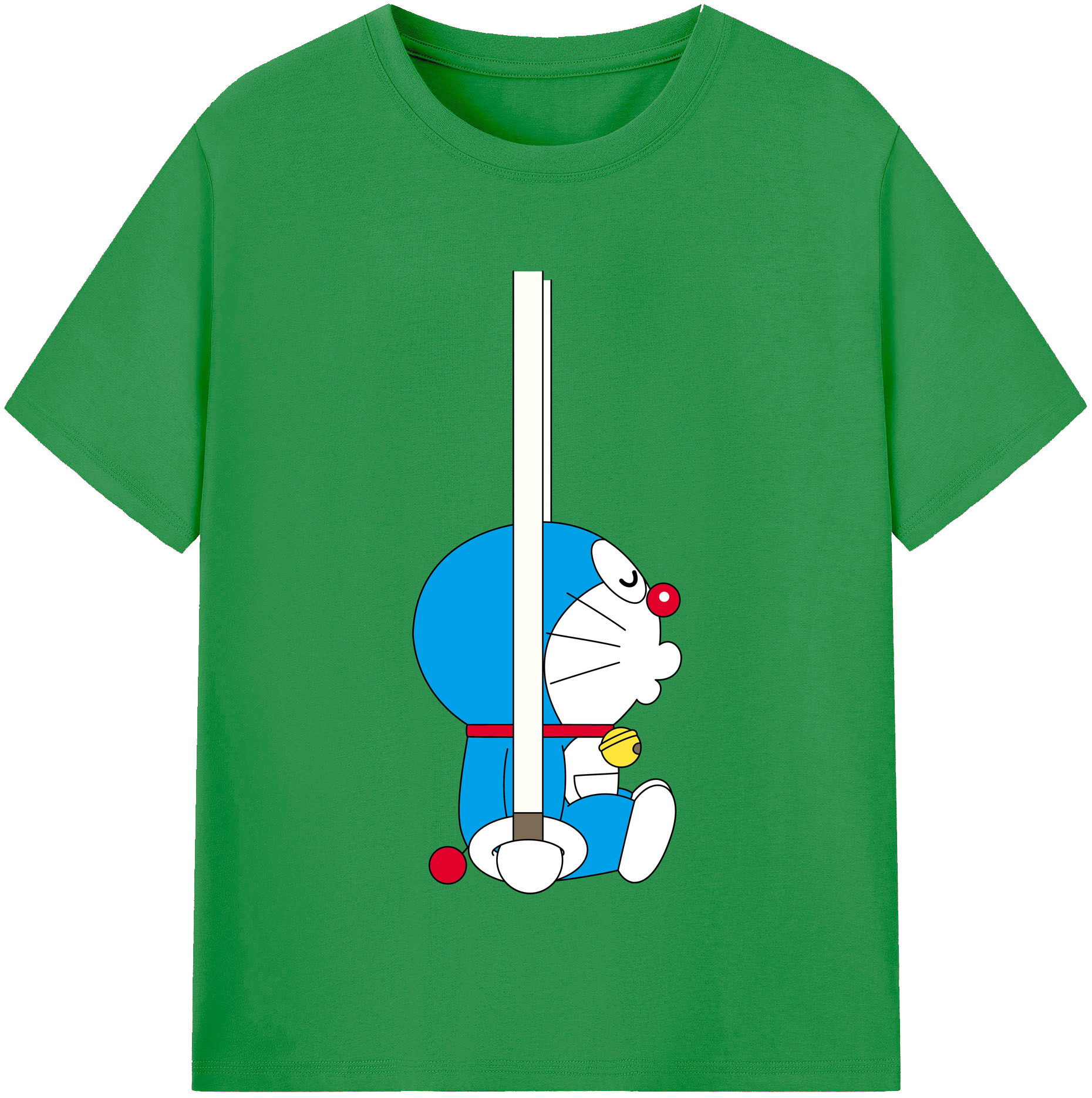 （画像用） ドラえもん Doraemon レディースカジュアルプリントTシャツ（綿100％）