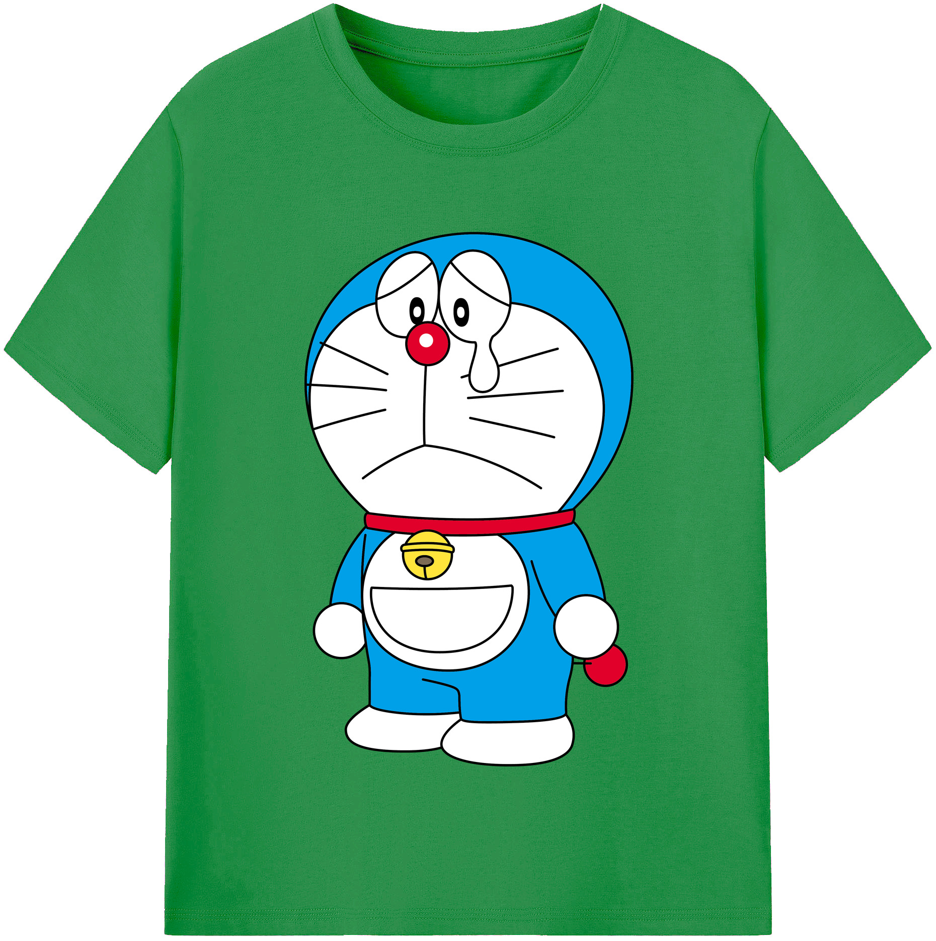 （画像用） ドラえもん Doraemon レディースカジュアルプリントTシャツ（綿100％）