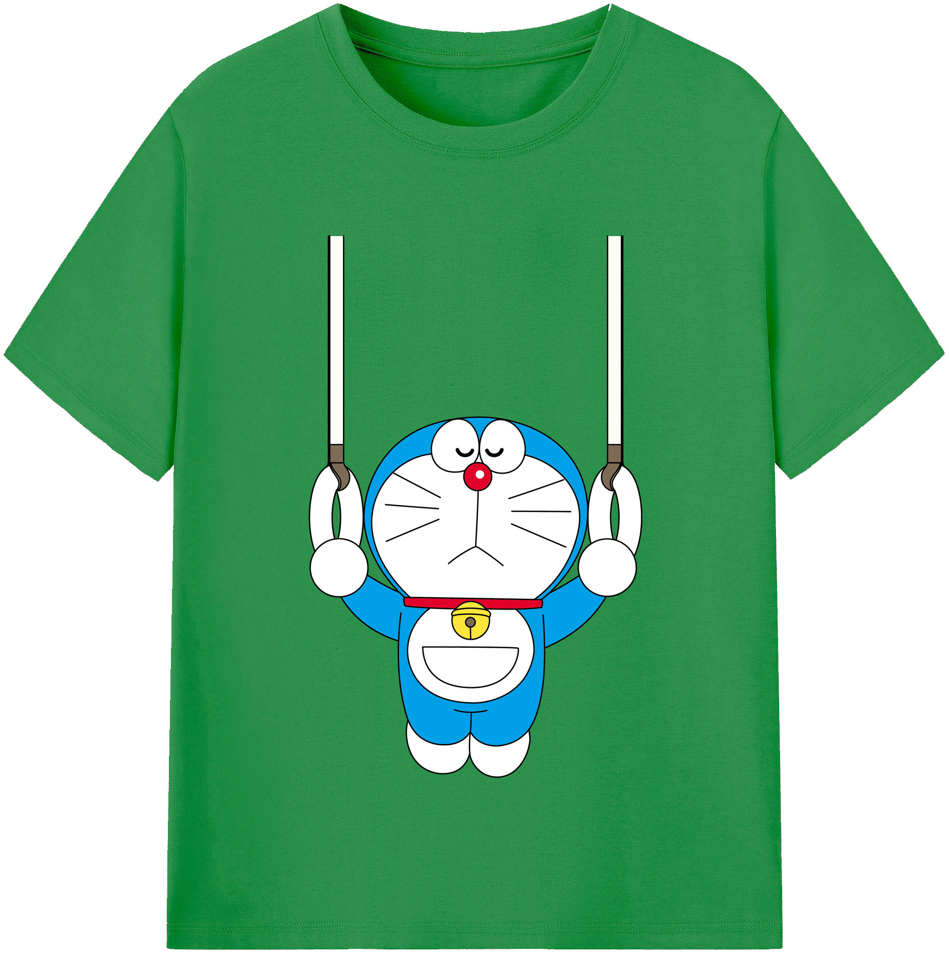 （画像用） ドラえもん Doraemon レディースカジュアルプリントTシャツ（綿100％）