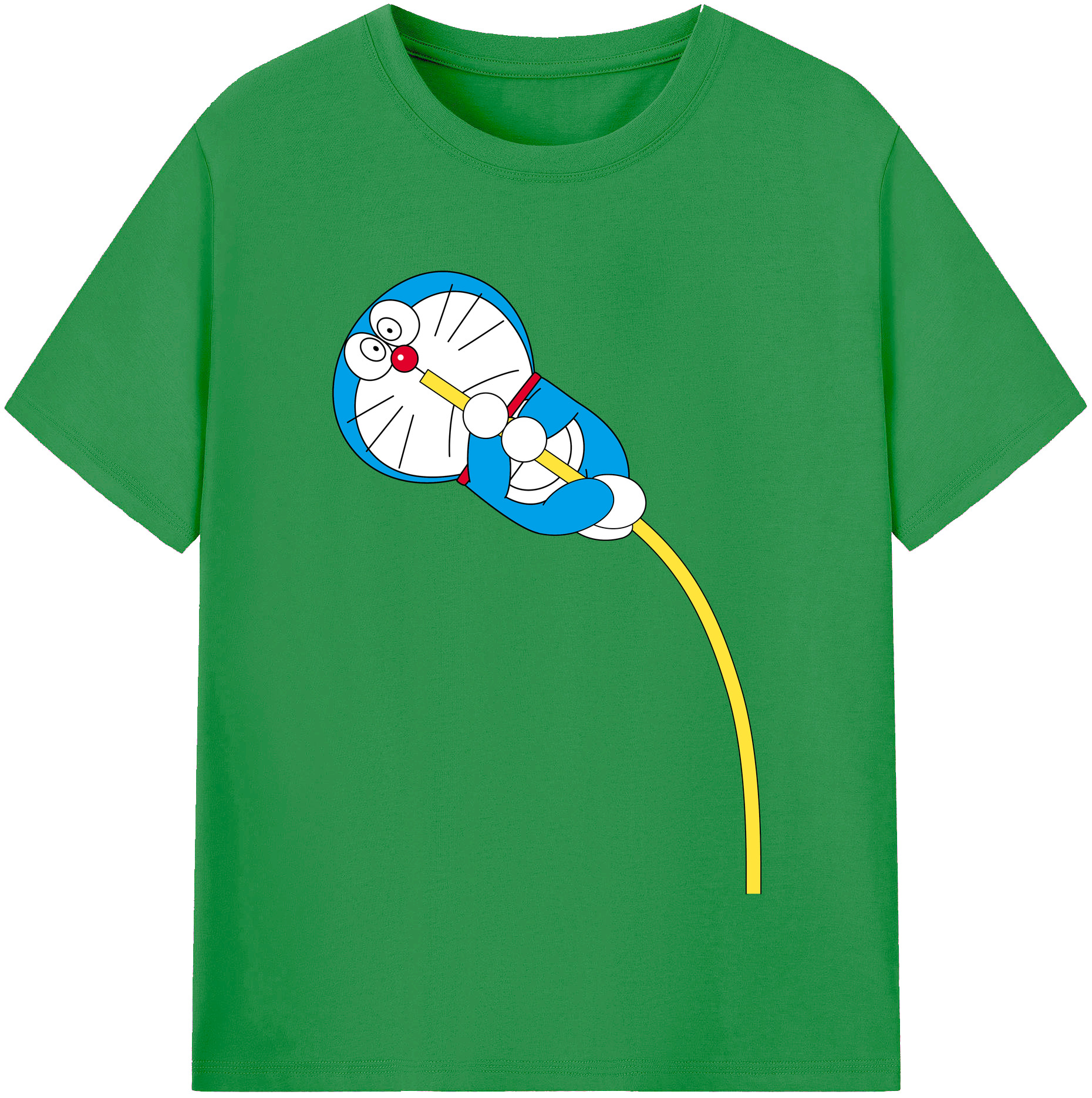 （画像用） ドラえもん Doraemon レディースカジュアルプリントTシャツ（綿100％）