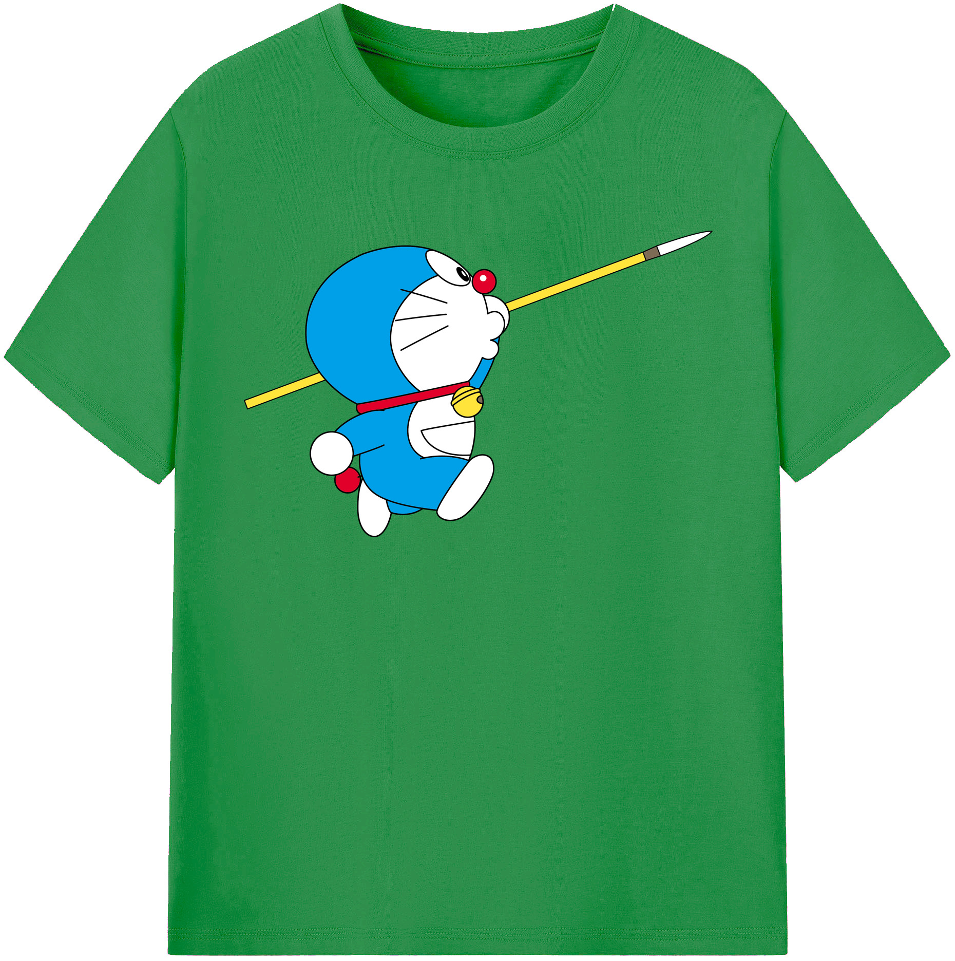 （画像用） ドラえもん Doraemon レディースカジュアルプリントTシャツ（綿100％）