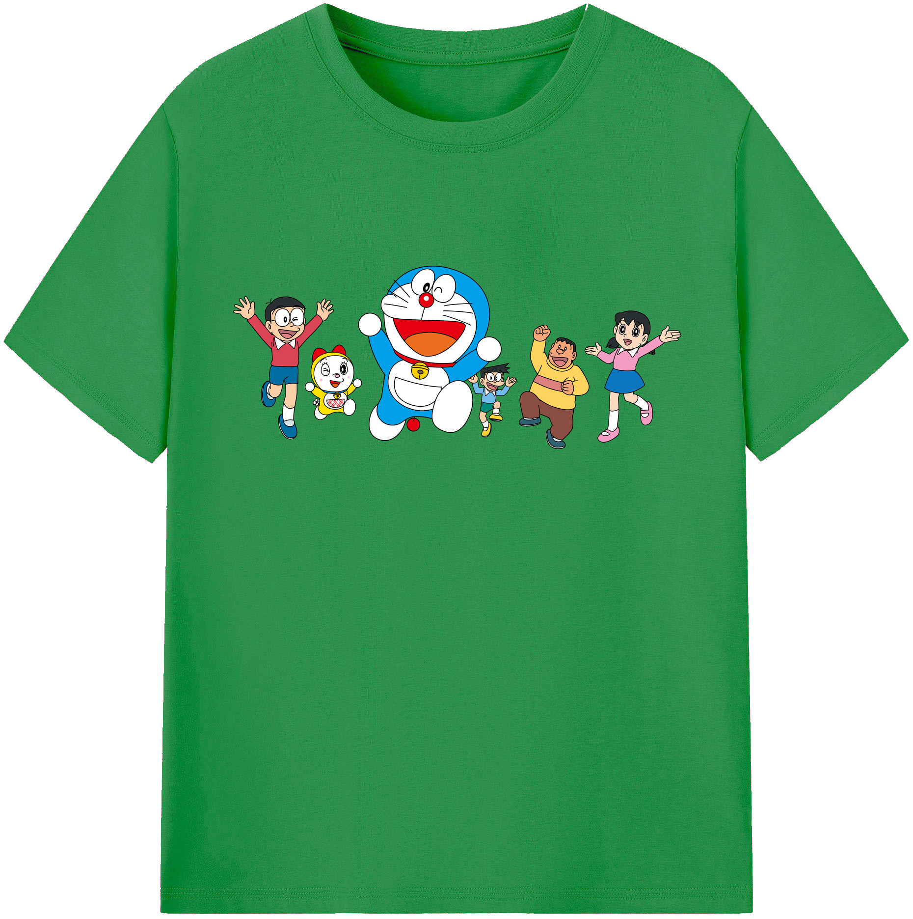 （画像用） ドラえもん 骨川 スネ夫 Doraemon Honekawa Suneo レディースカジュアルプリントTシャツ（綿100％）