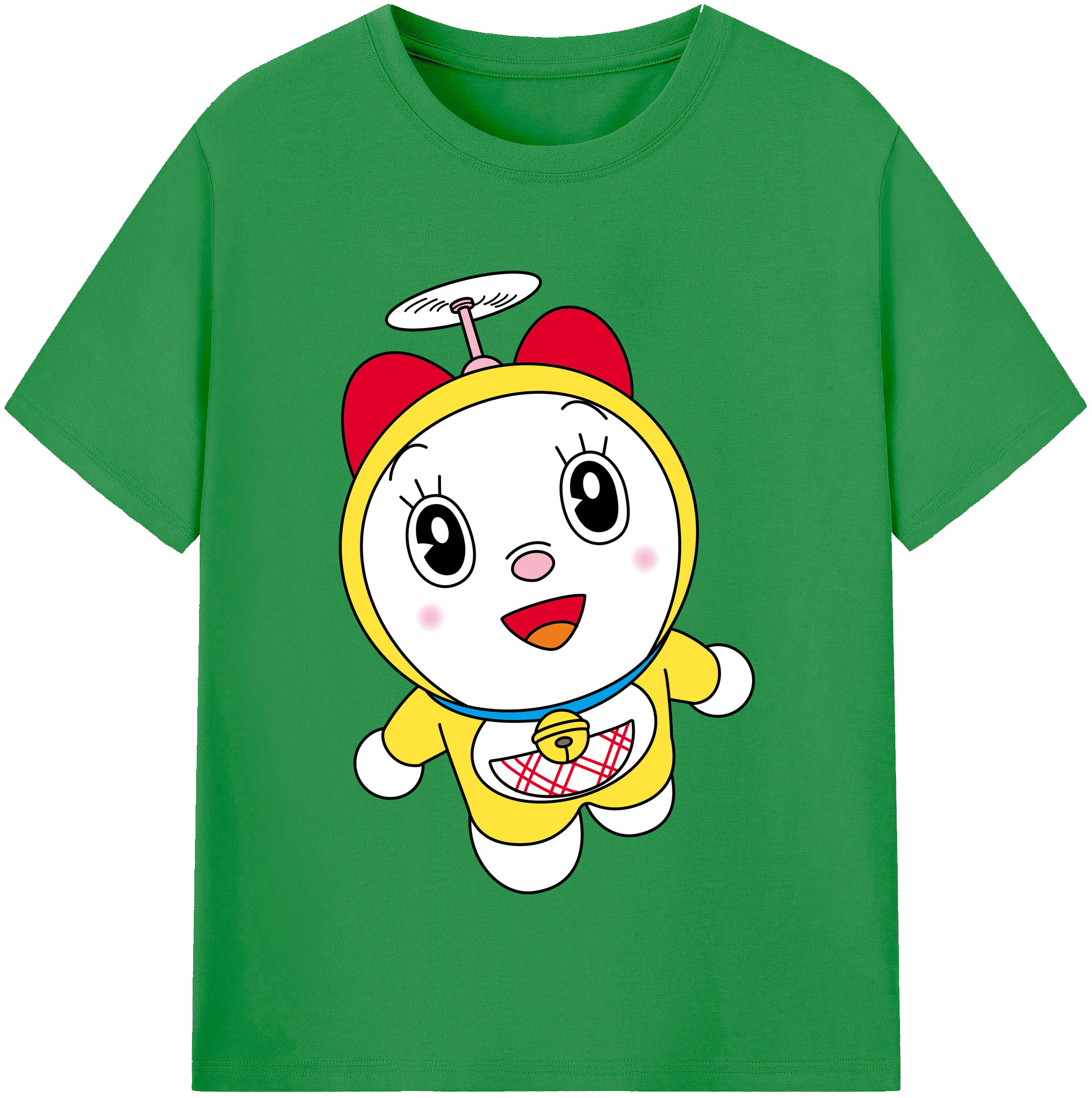 （画像用） ドラえもん ドラミ Doraemon Dorami レディースカジュアルプリントTシャツ（綿100％）