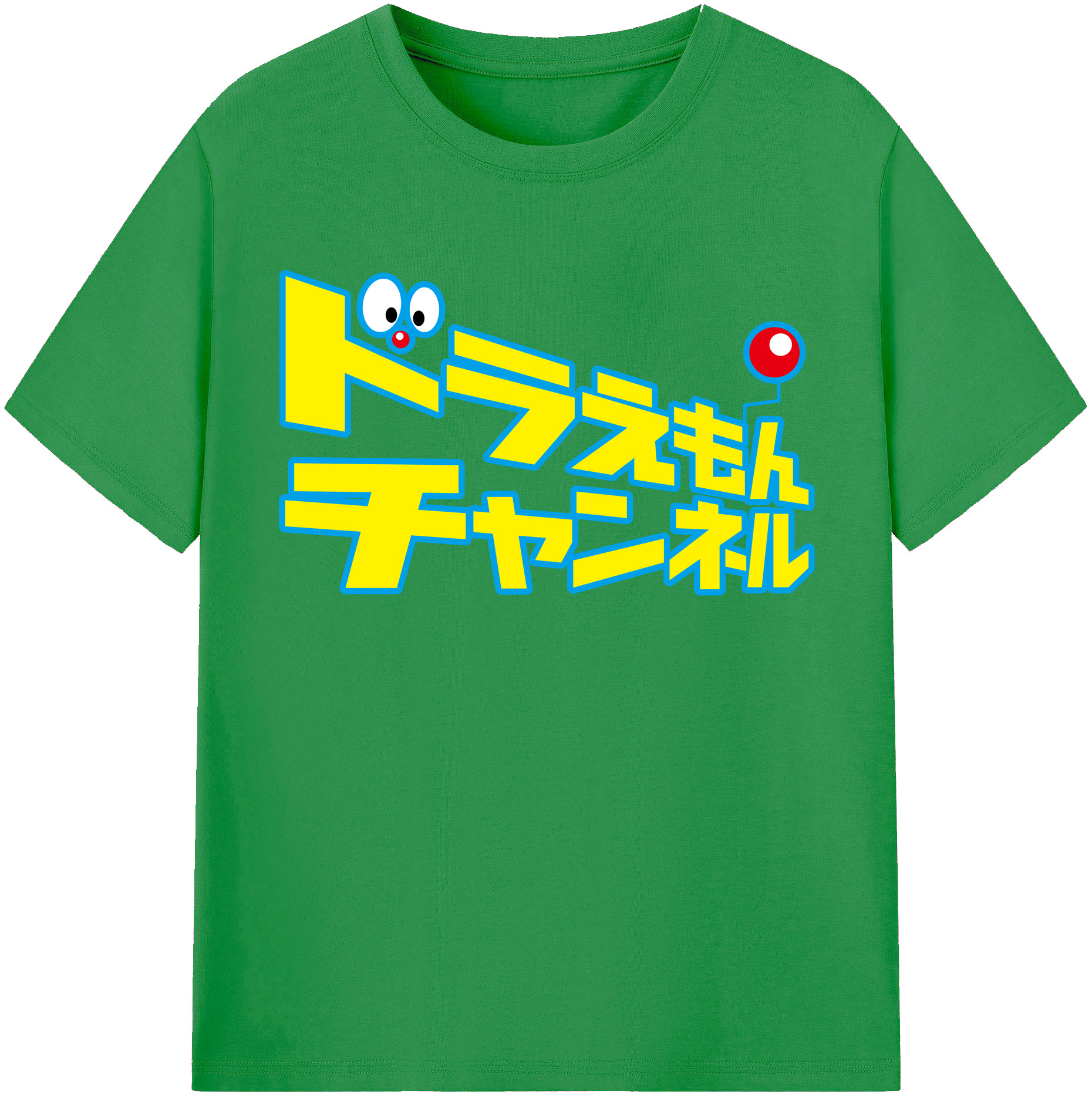 （画像用） ドラえもん Doraemon レディースカジュアルプリントTシャツ（綿100％）