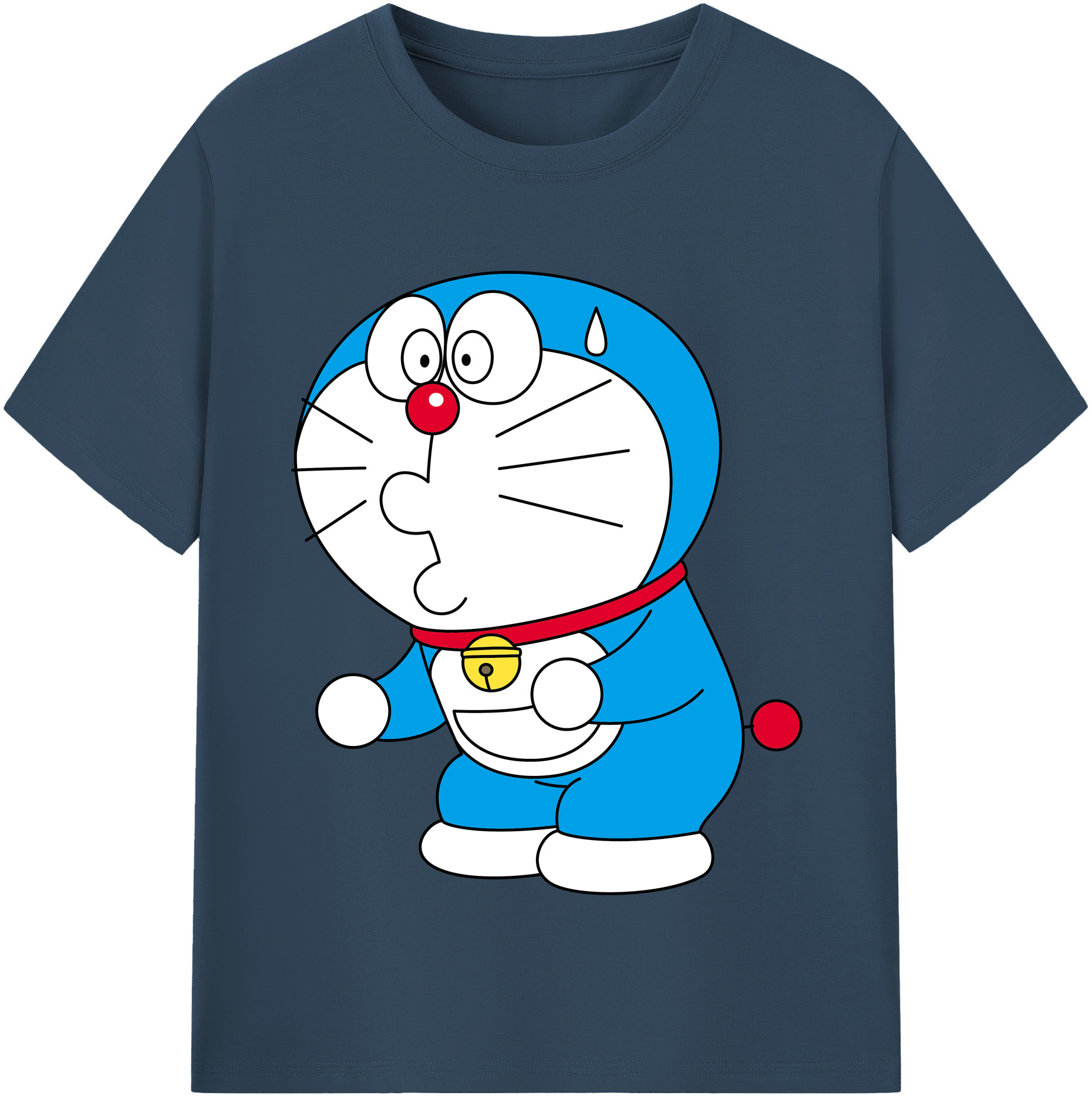 （画像用） ドラえもん Doraemon レディースカジュアルプリントTシャツ（綿100％）