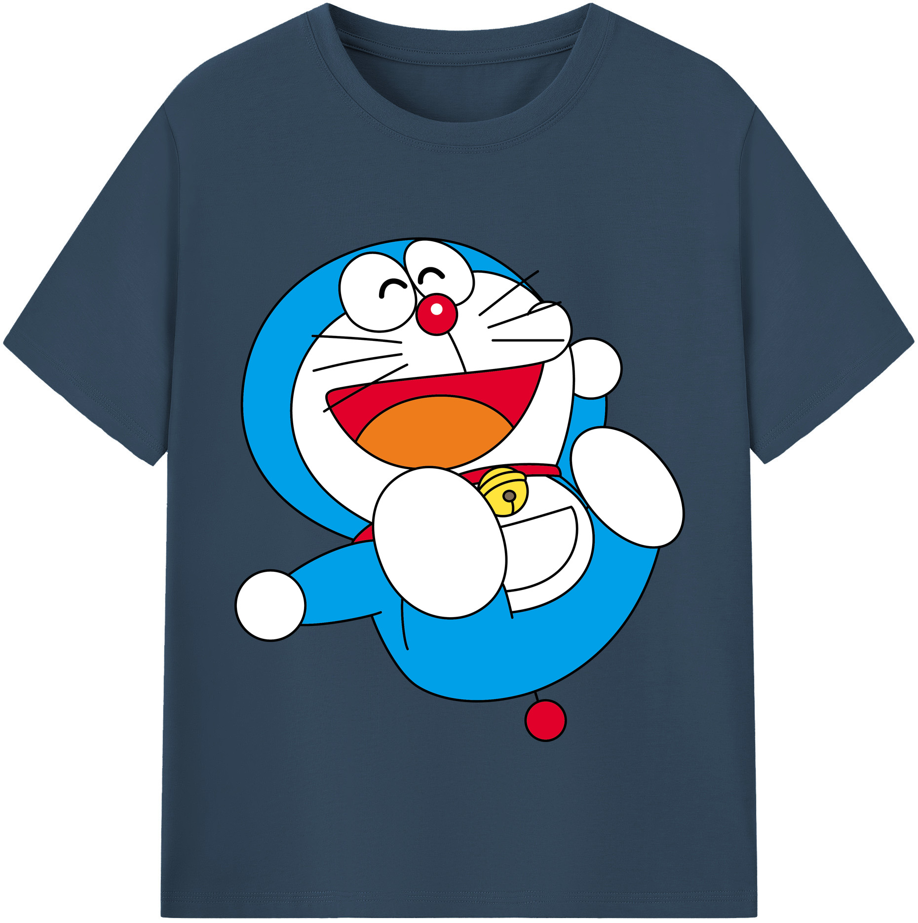 （画像用） ドラえもん Doraemon レディースカジュアルプリントTシャツ（綿100％）