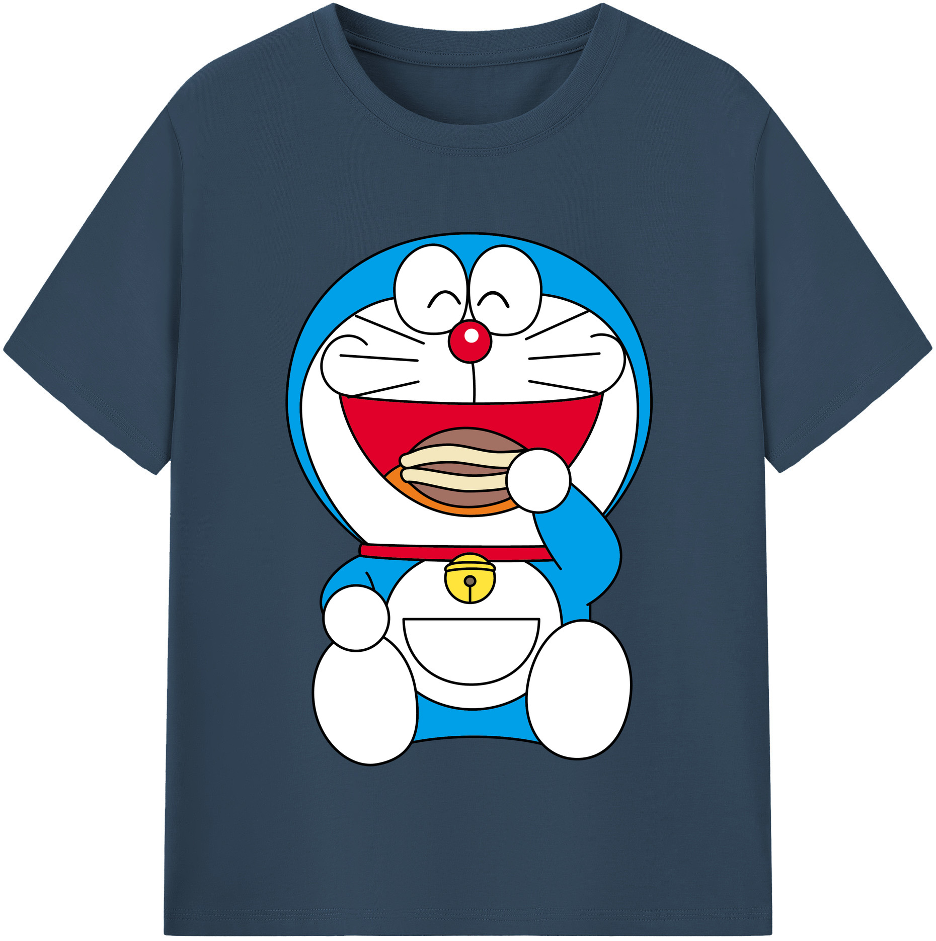 （画像用） ドラえもん Doraemon レディースカジュアルプリントTシャツ（綿100％）