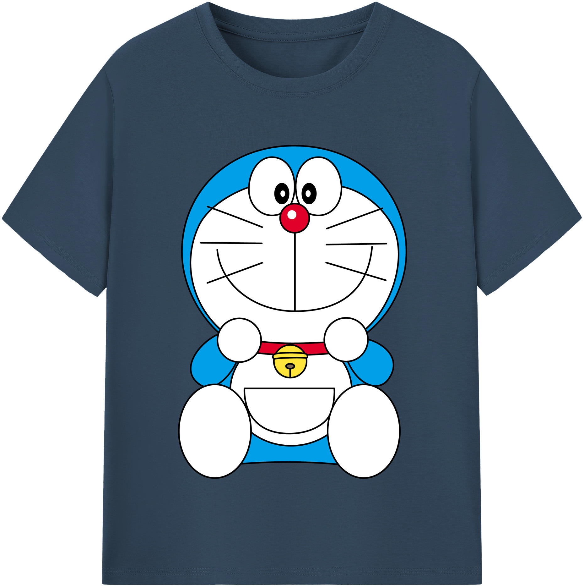 （画像用） ドラえもん Doraemon レディースカジュアルプリントTシャツ（綿100％）