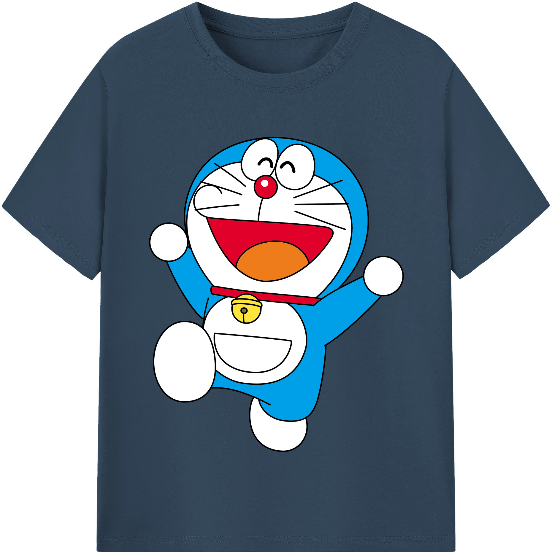 （画像用） ドラえもん Doraemon レディースカジュアルプリントTシャツ（綿100％）