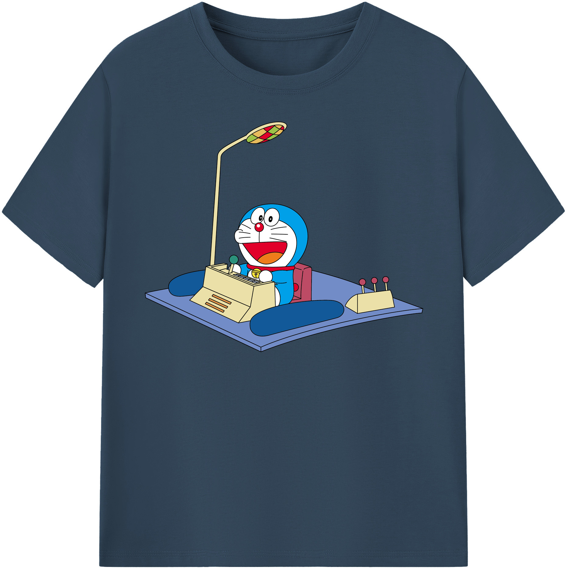 （画像用） ドラえもん Doraemon レディースカジュアルプリントTシャツ（綿100％）