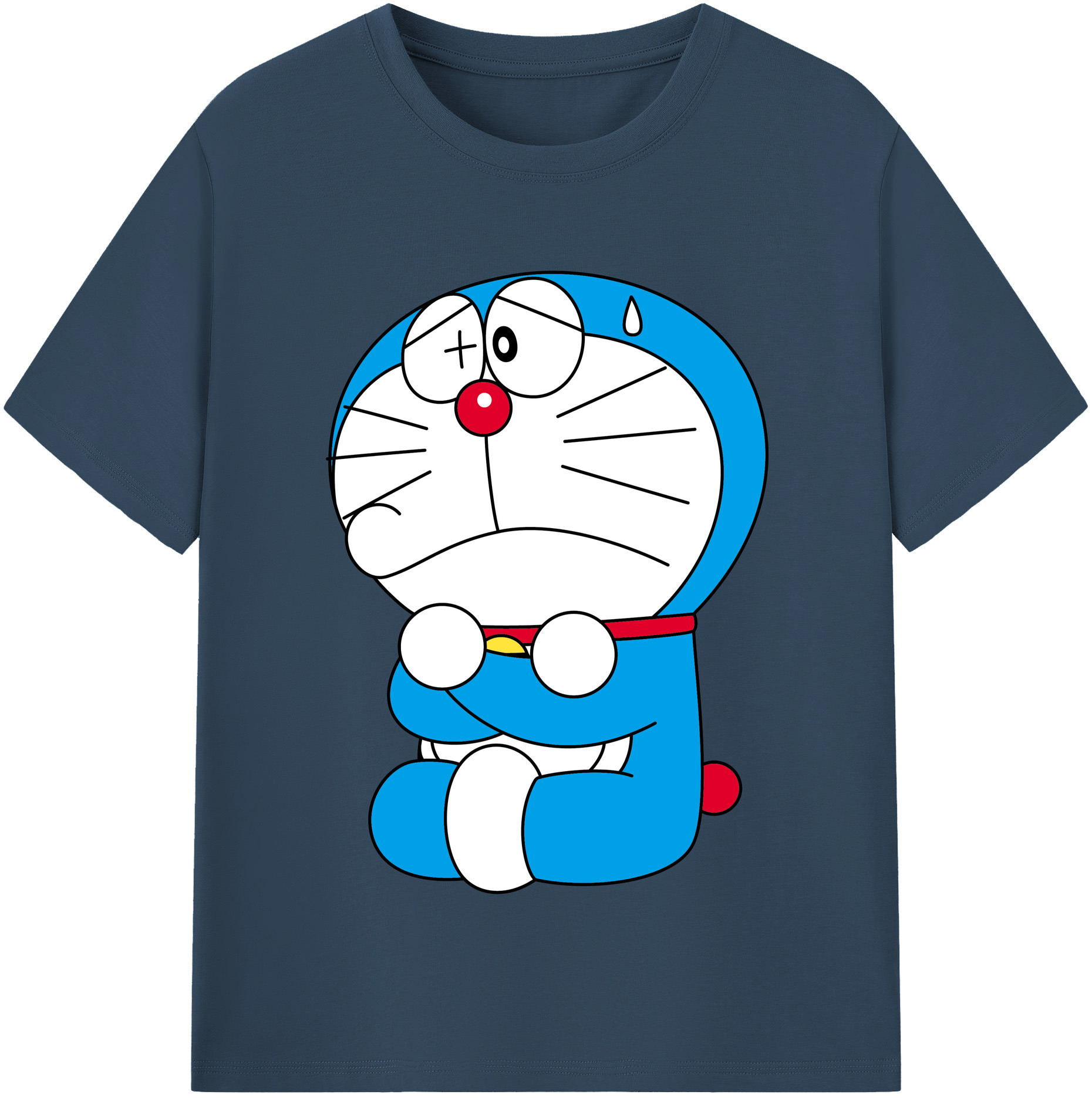 （画像用） ドラえもん Doraemon レディースカジュアルプリントTシャツ（綿100％）