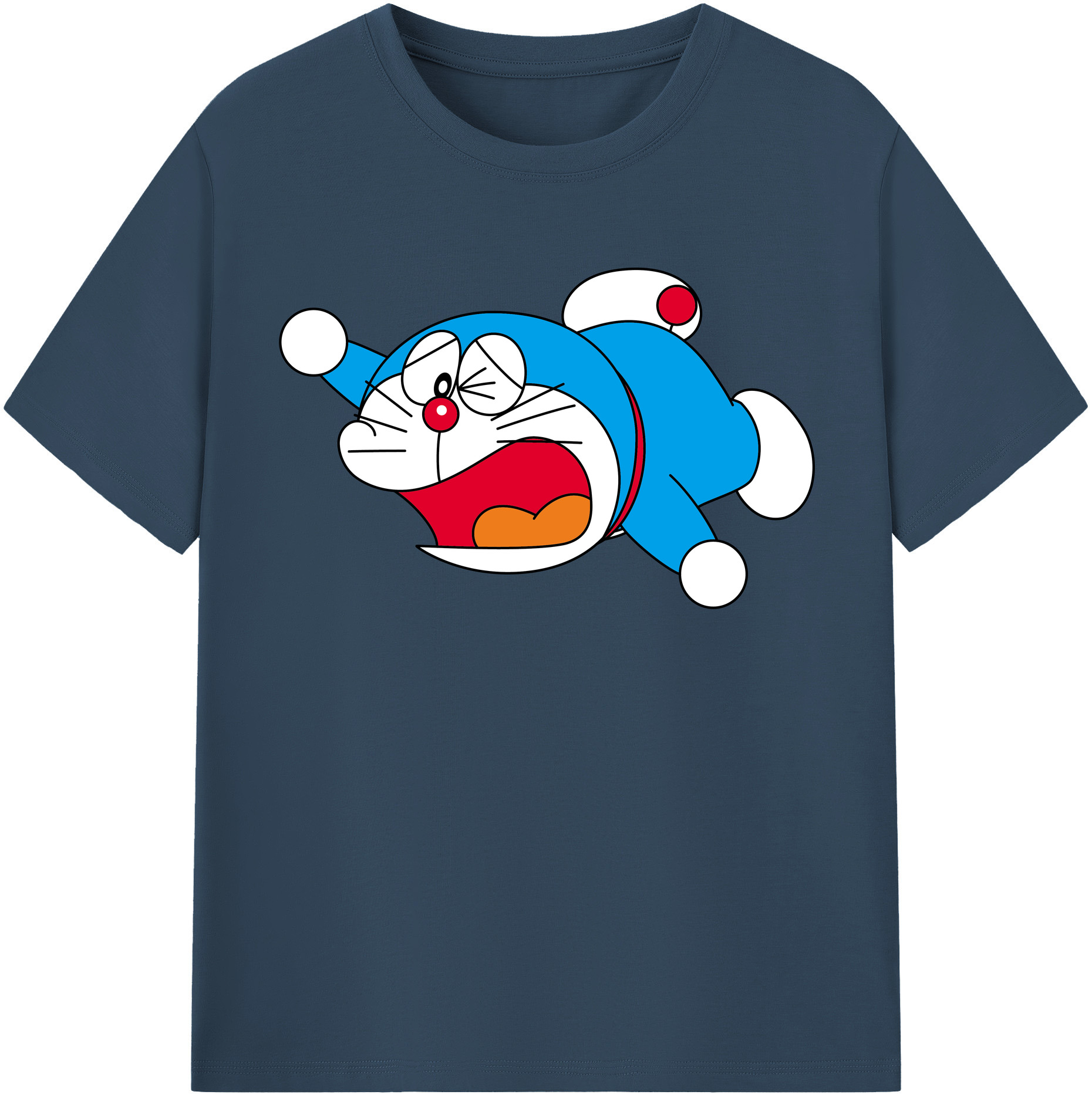 （画像用） ドラえもん Doraemon レディースカジュアルプリントTシャツ（綿100％）