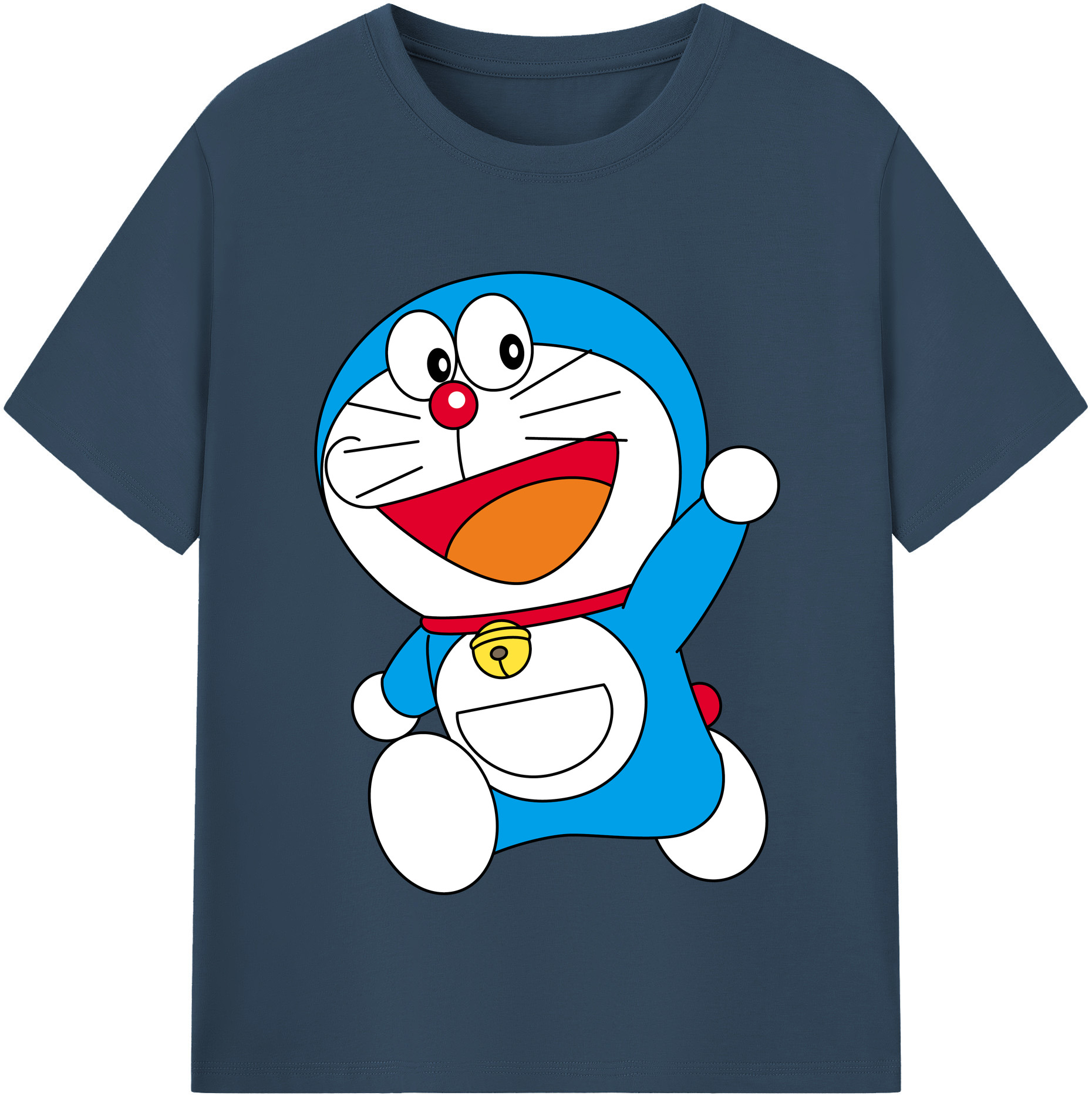 （画像用） ドラえもん Doraemon レディースカジュアルプリントTシャツ（綿100％）