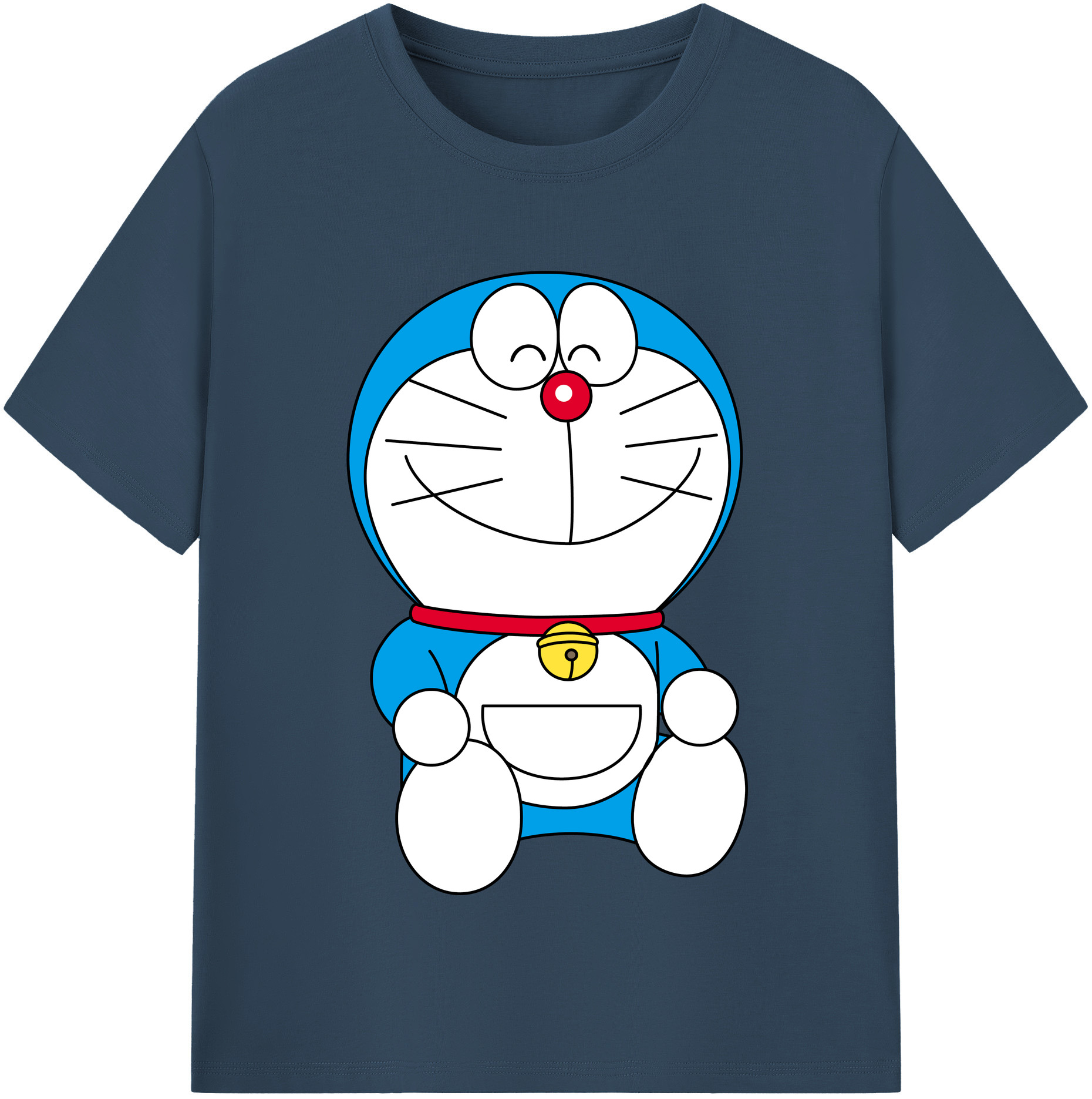 （画像用） ドラえもん Doraemon レディースカジュアルプリントTシャツ（綿100％）