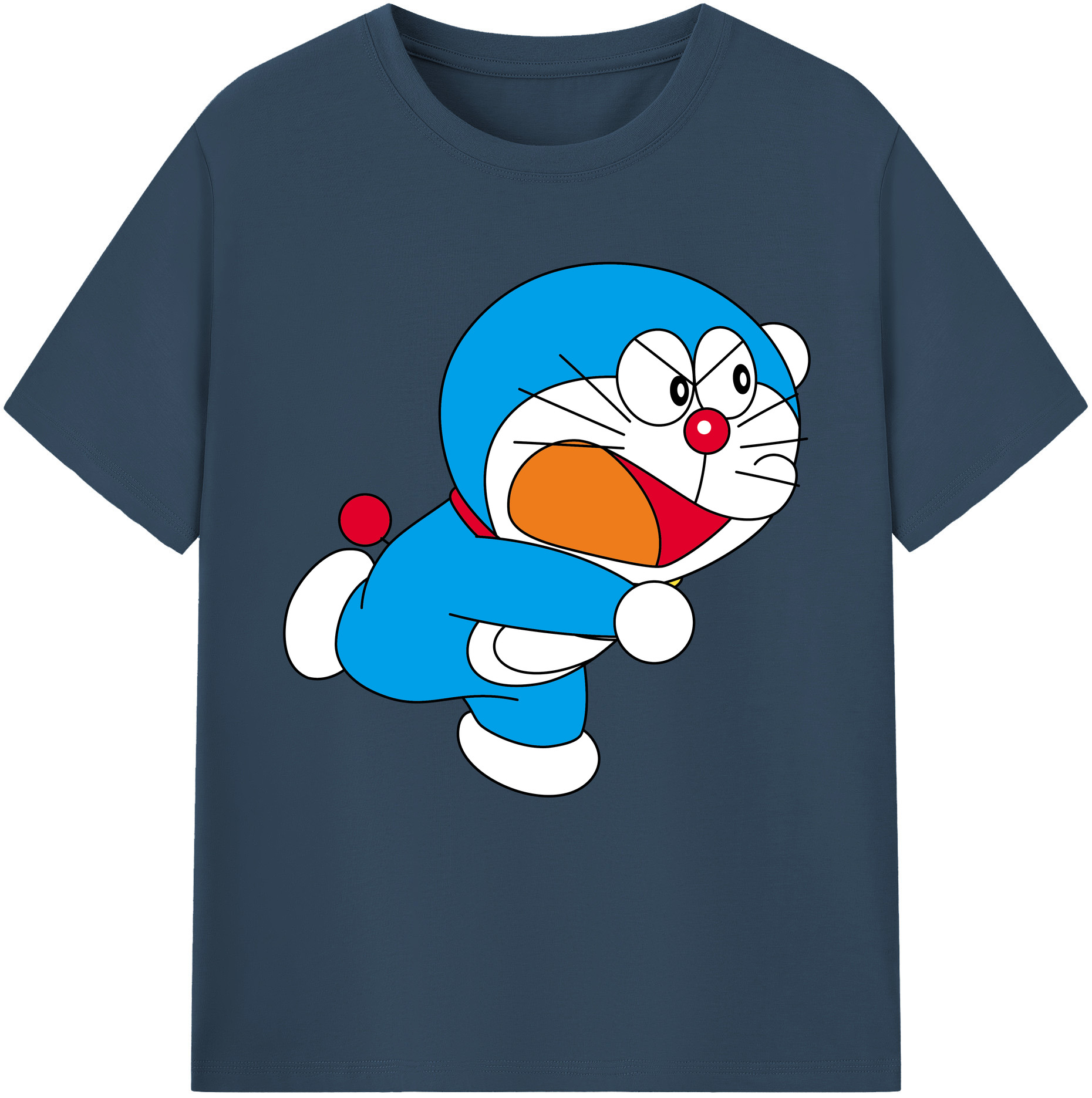 （画像用） ドラえもん Doraemon レディースカジュアルプリントTシャツ（綿100％）