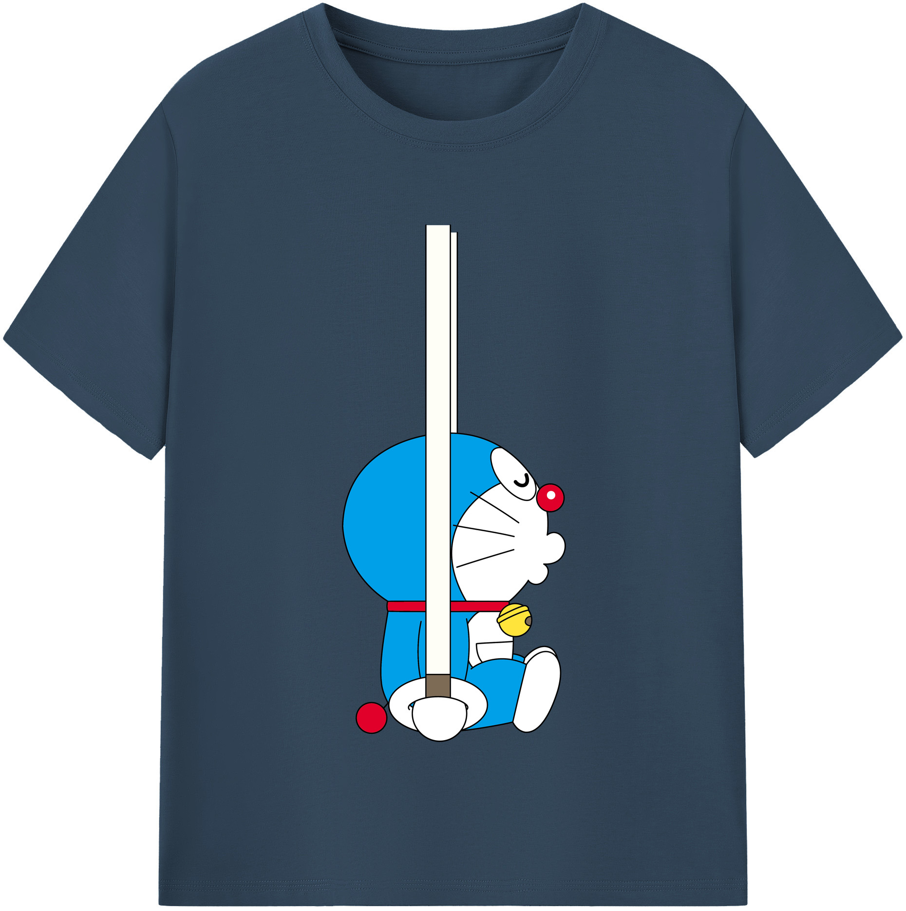 （画像用） ドラえもん Doraemon レディースカジュアルプリントTシャツ（綿100％）