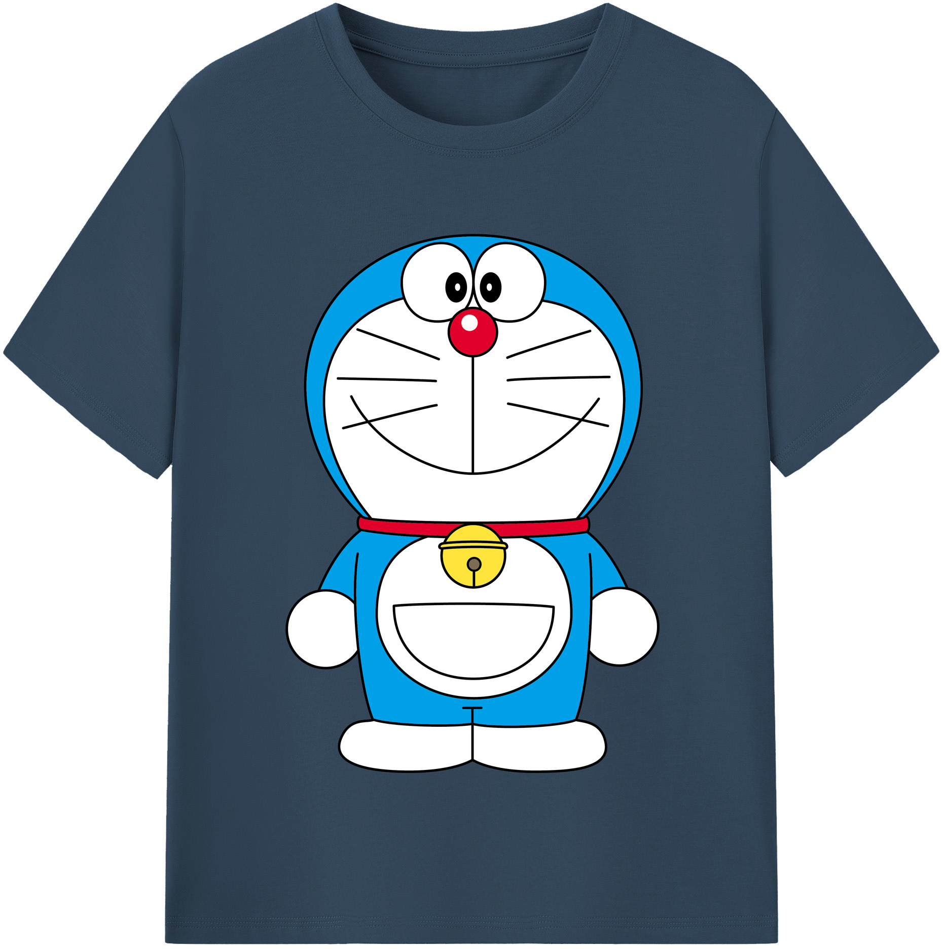 （画像用） ドラえもん Doraemon レディースカジュアルプリントTシャツ（綿100％）
