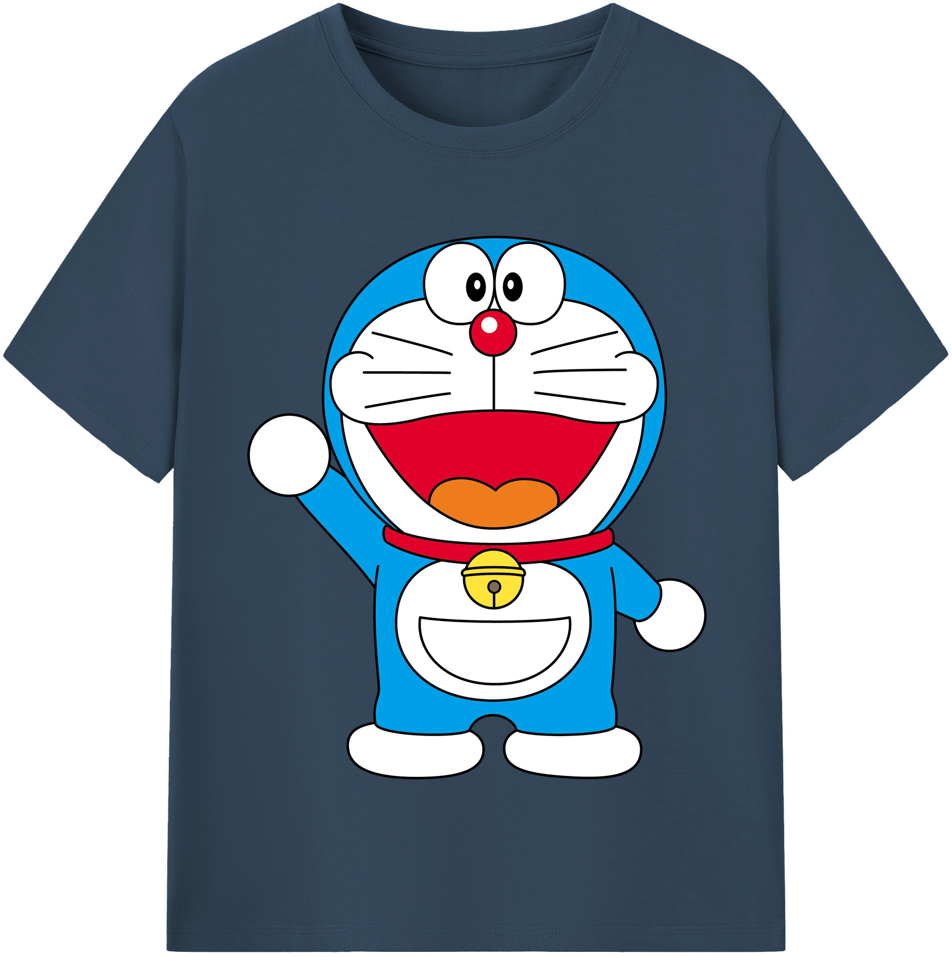 （画像用） ドラえもん Doraemon レディースカジュアルプリントTシャツ（綿100％）
