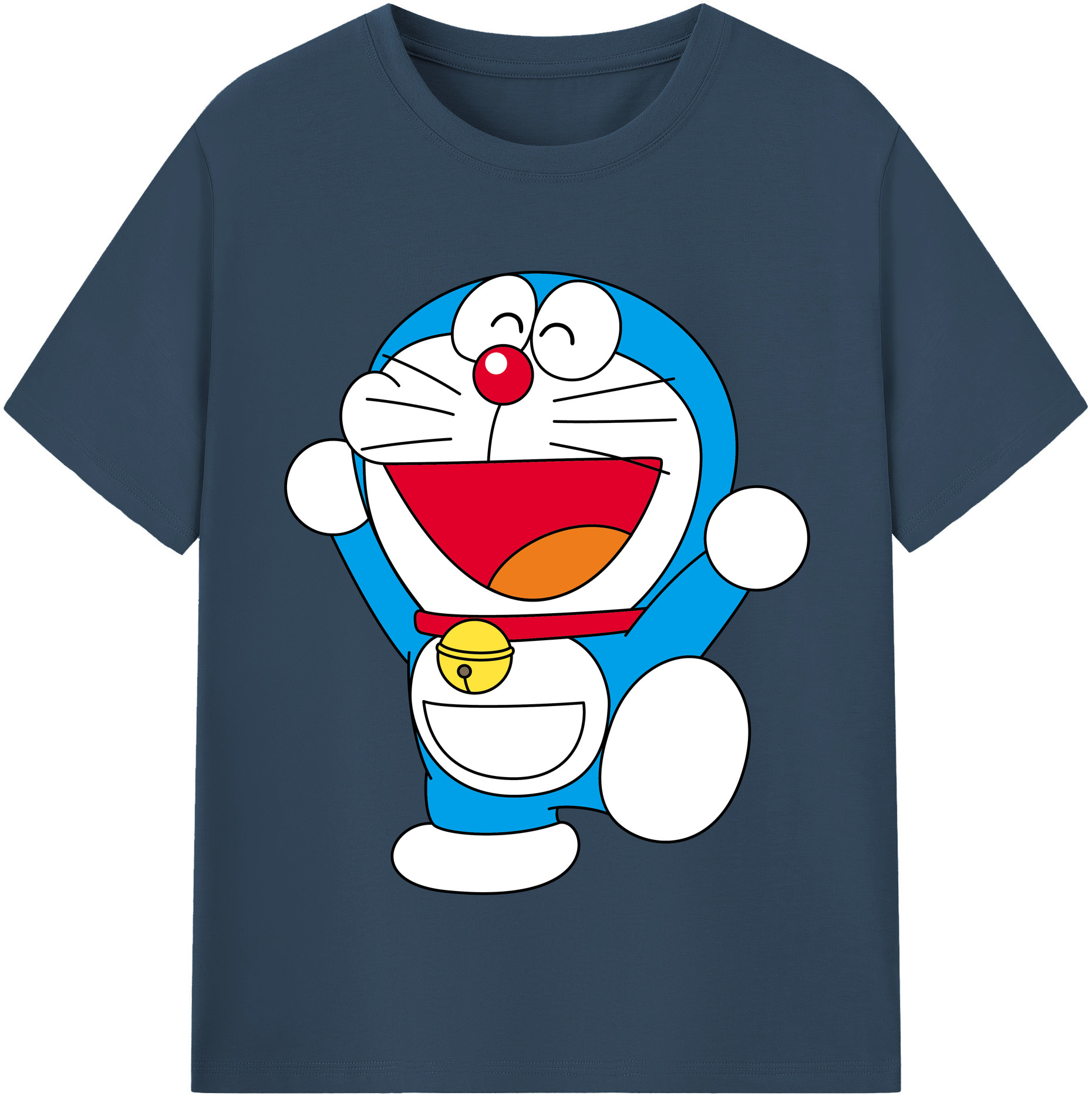 （画像用） ドラえもん Doraemon レディースカジュアルプリントTシャツ（綿100％）