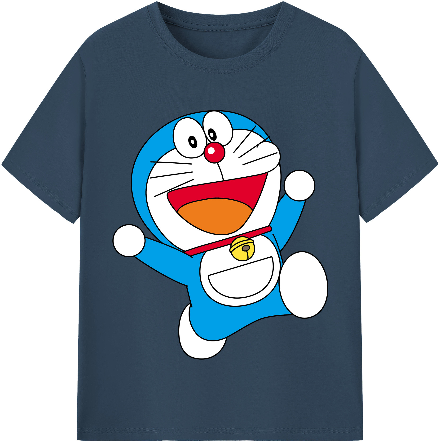 （画像用） ドラえもん Doraemon レディースカジュアルプリントTシャツ（綿100％）