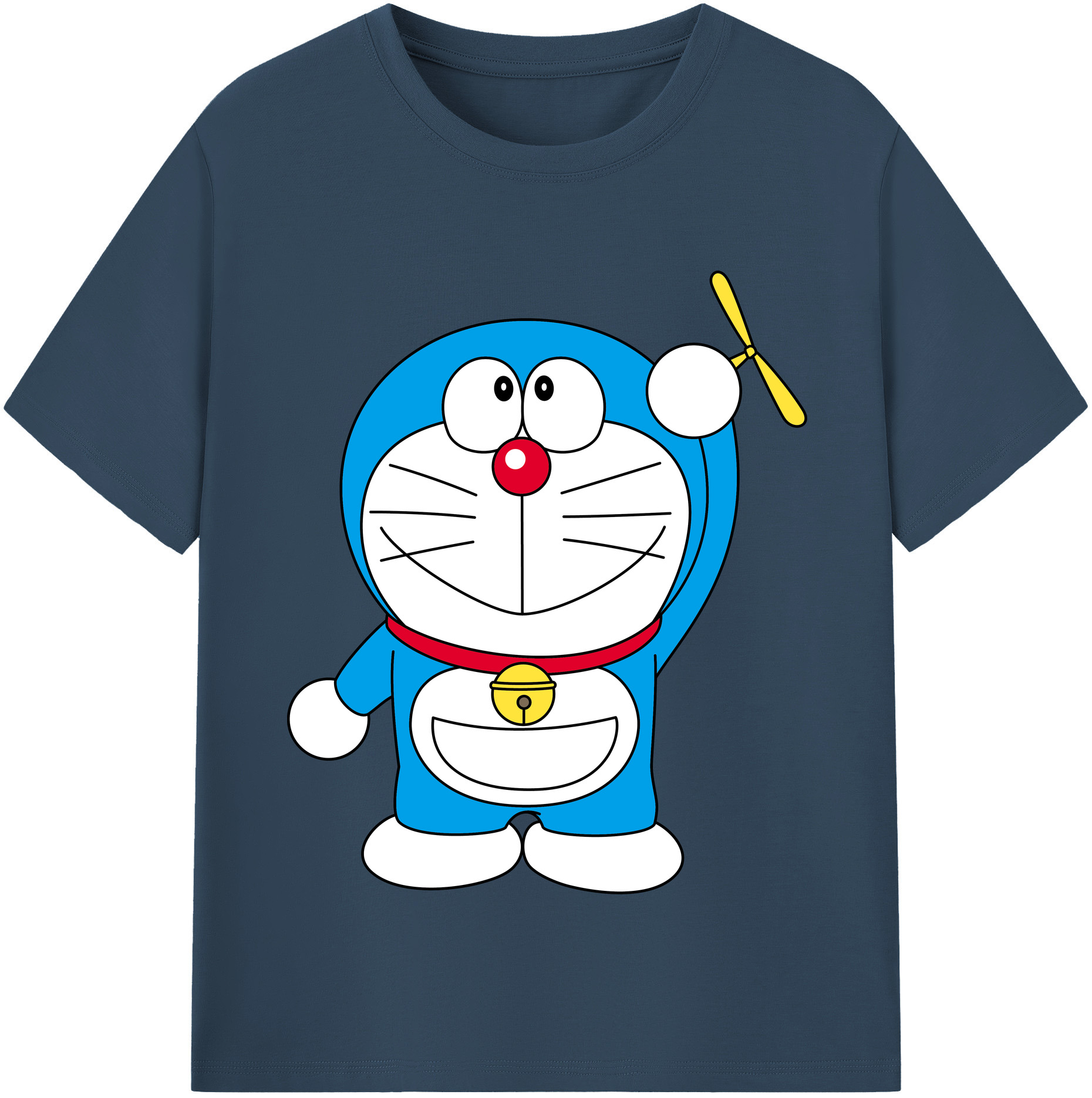 （画像用） ドラえもん Doraemon レディースカジュアルプリントTシャツ（綿100％）