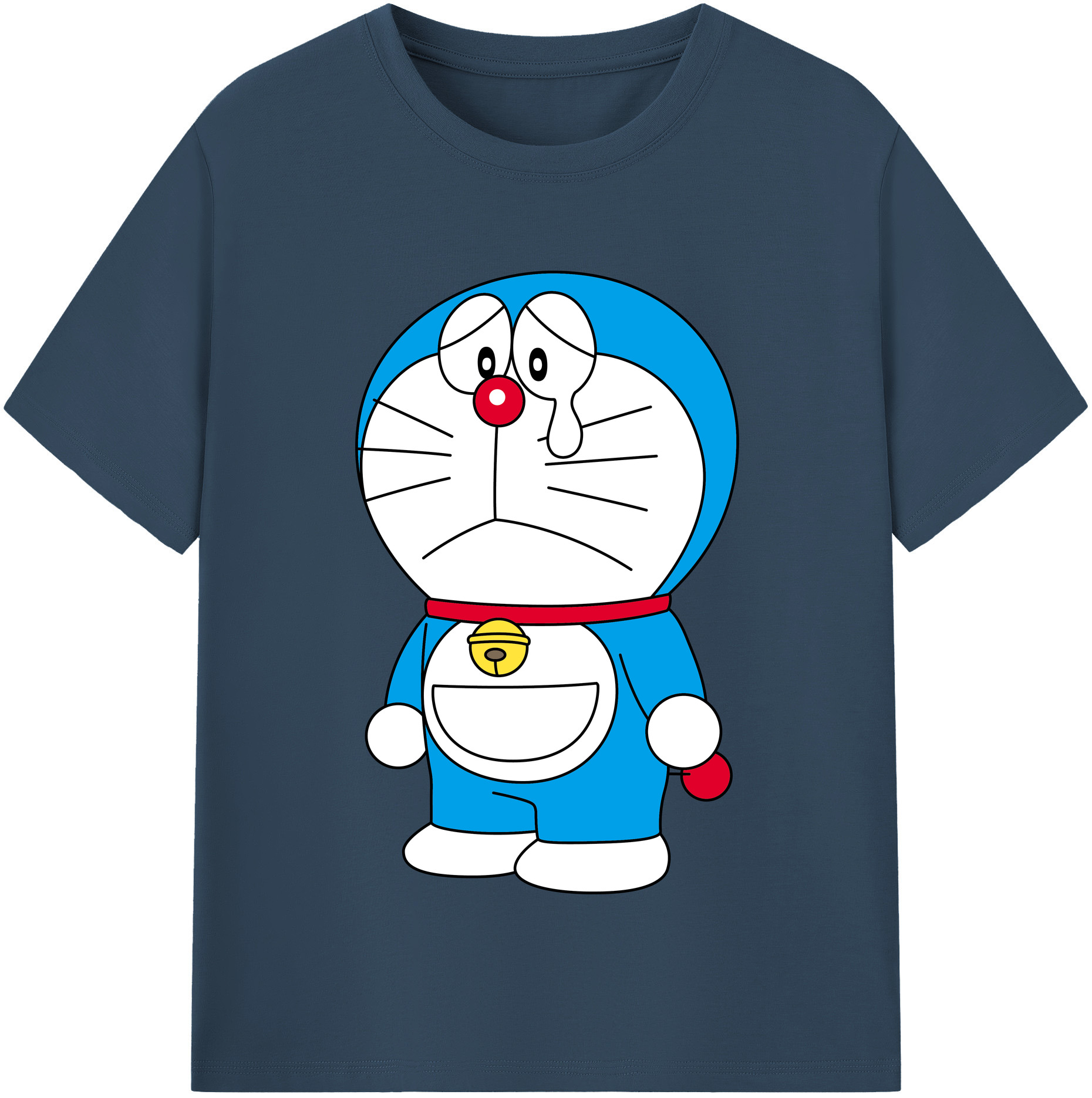（画像用） ドラえもん Doraemon レディースカジュアルプリントTシャツ（綿100％）