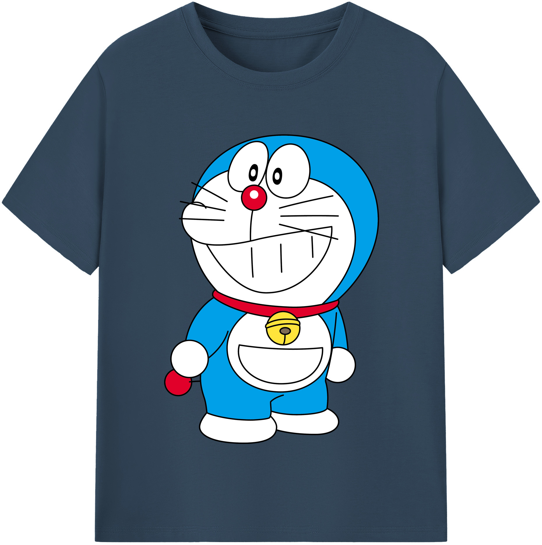 （画像用） ドラえもん Doraemon レディースカジュアルプリントTシャツ（綿100％）