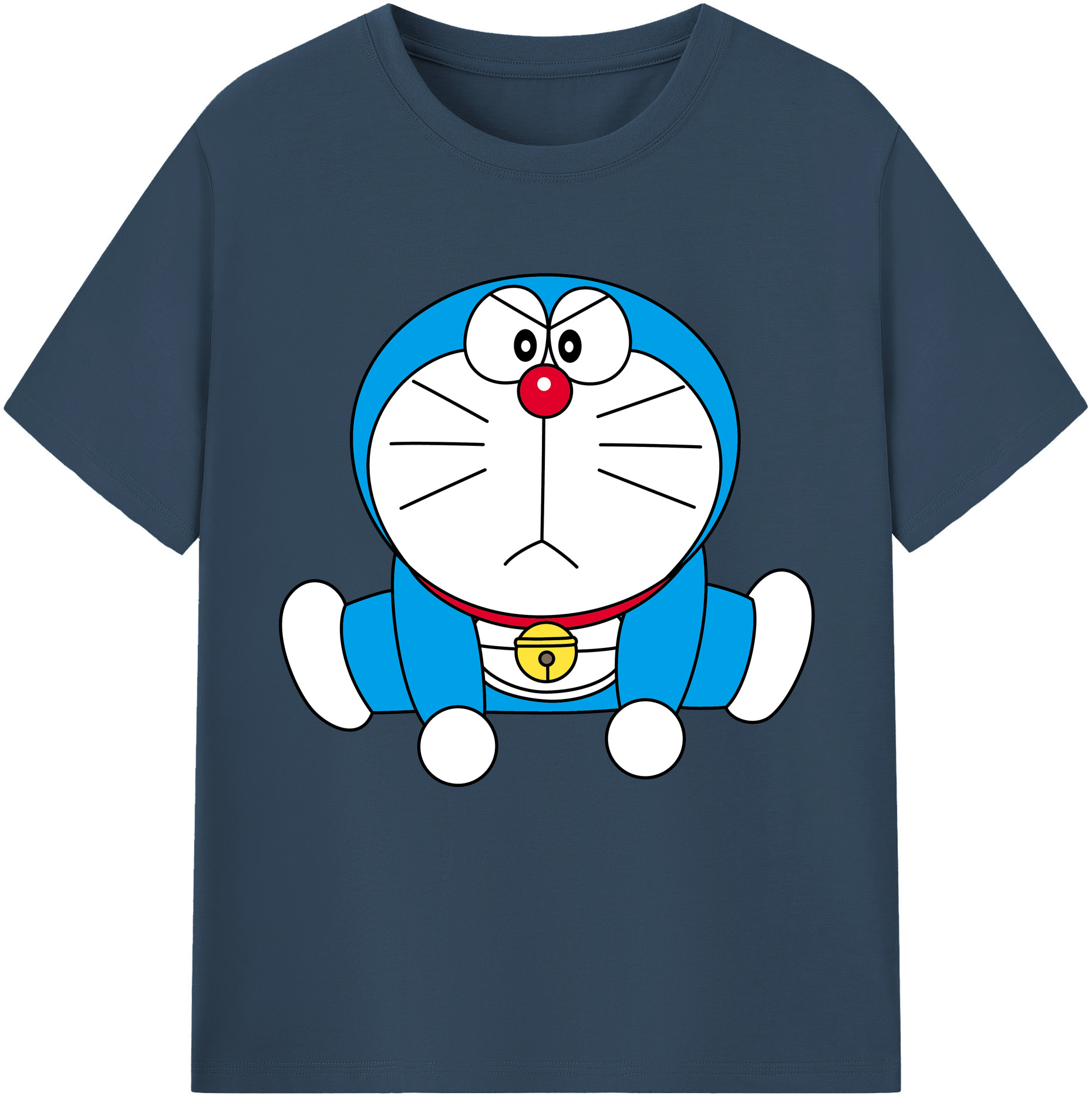 （画像用） ドラえもん Doraemon レディースカジュアルプリントTシャツ（綿100％）
