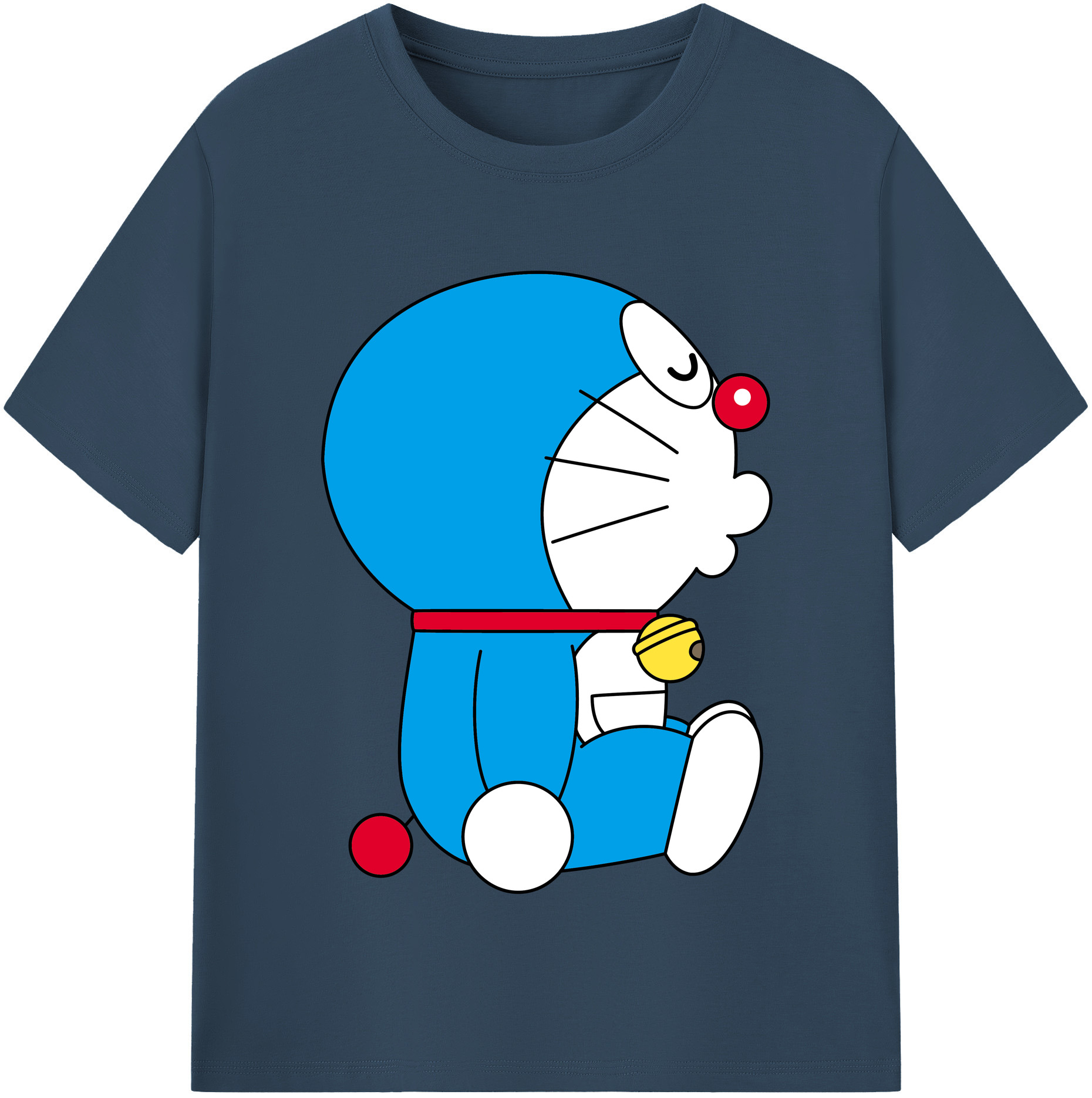 （画像用） ドラえもん Doraemon レディースカジュアルプリントTシャツ（綿100％）
