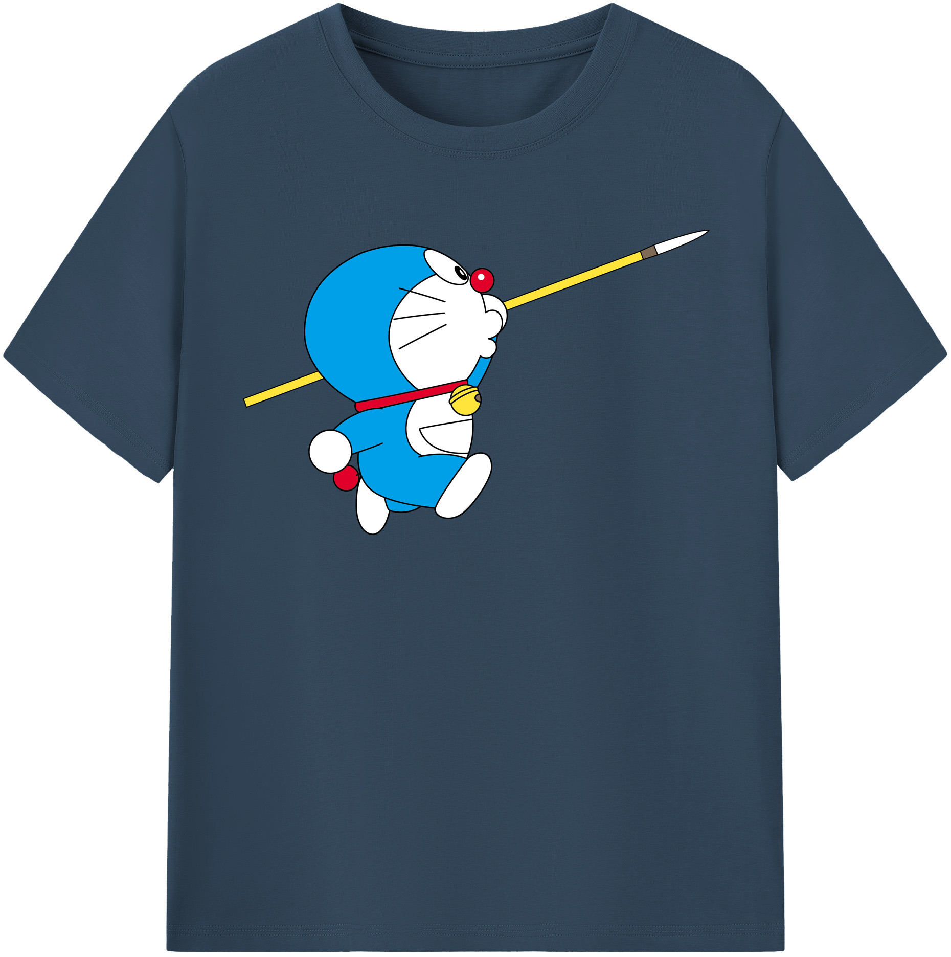 （画像用） ドラえもん Doraemon レディースカジュアルプリントTシャツ（綿100％）