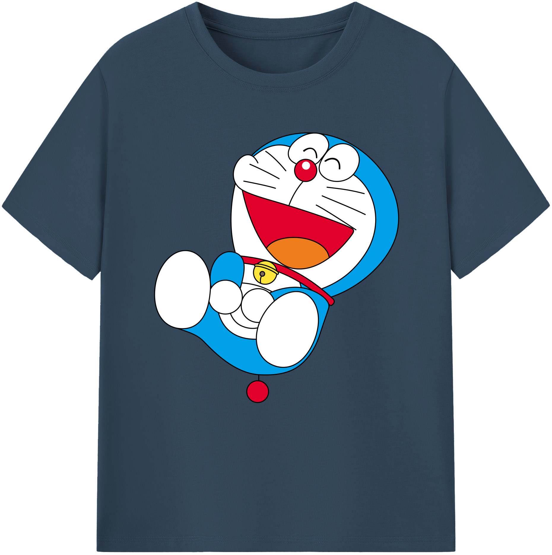 （画像用） ドラえもん Doraemon レディースカジュアルプリントTシャツ（綿100％）
