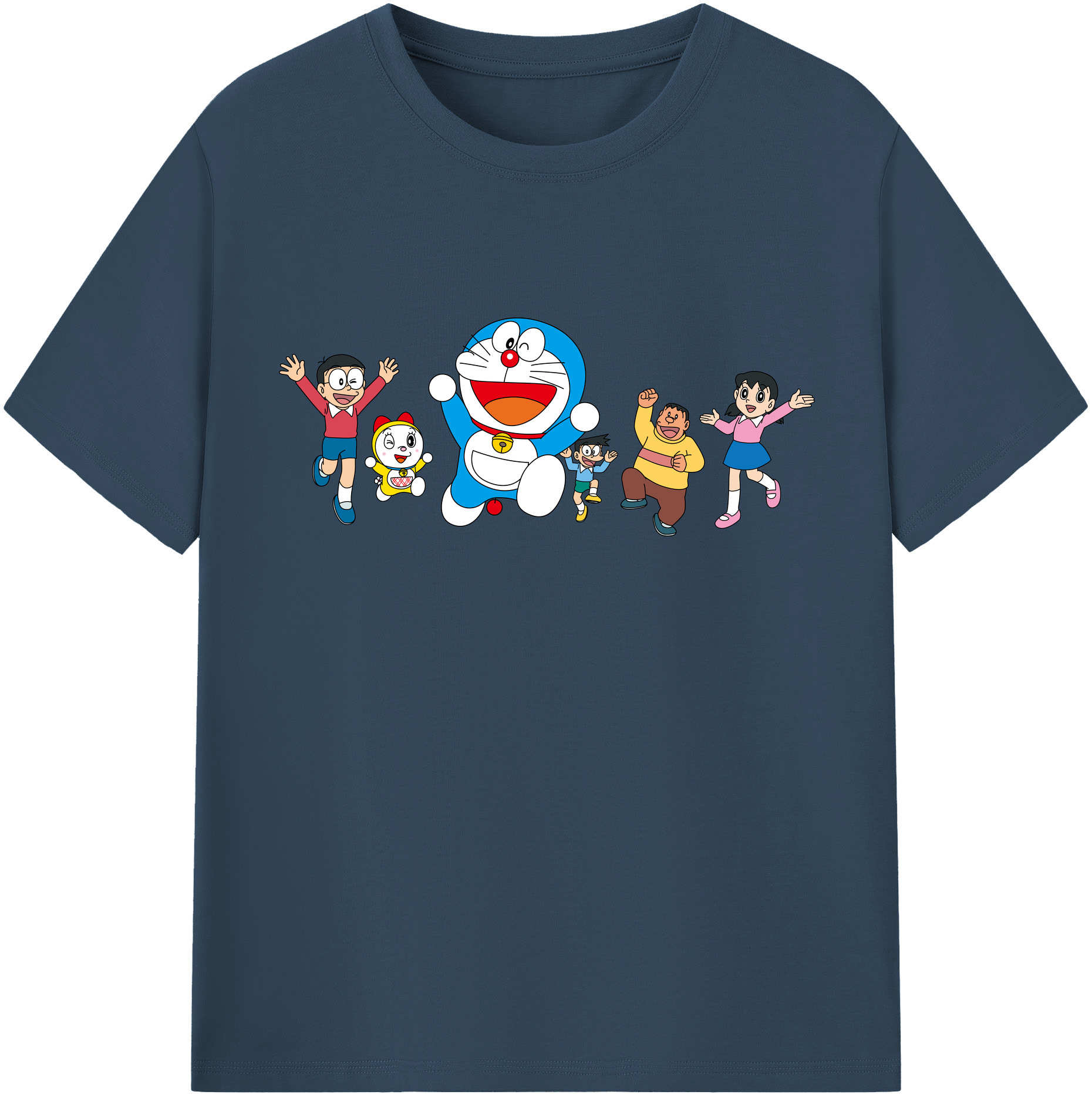 （画像用） ドラえもん 骨川 スネ夫 Doraemon Honekawa Suneo レディースカジュアルプリントTシャツ（綿100％）
