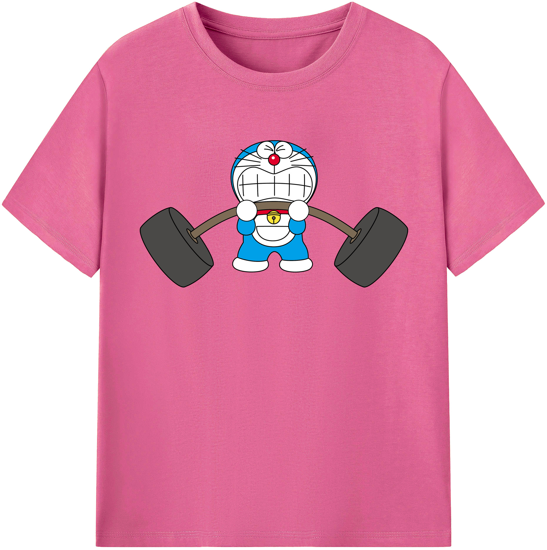 （画像用） ドラえもん Doraemon レディースカジュアルプリントTシャツ（綿100％）