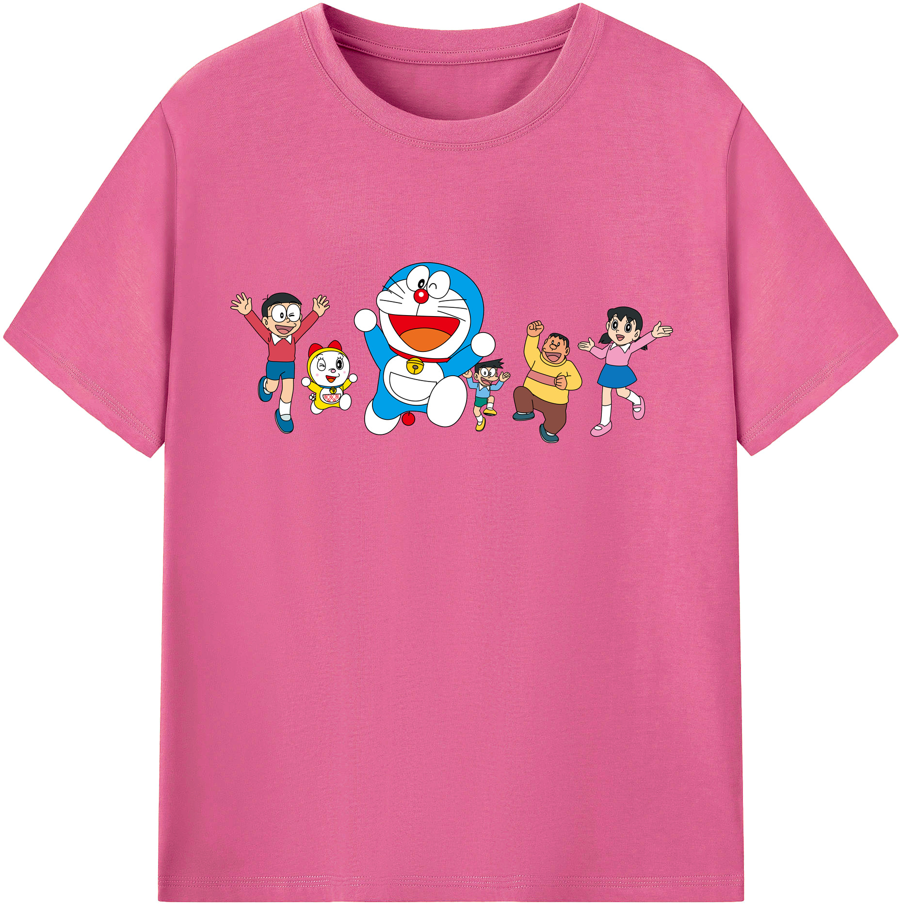 （画像用） ドラえもん 骨川 スネ夫 Doraemon Honekawa Suneo レディースカジュアルプリントTシャツ（綿100％）