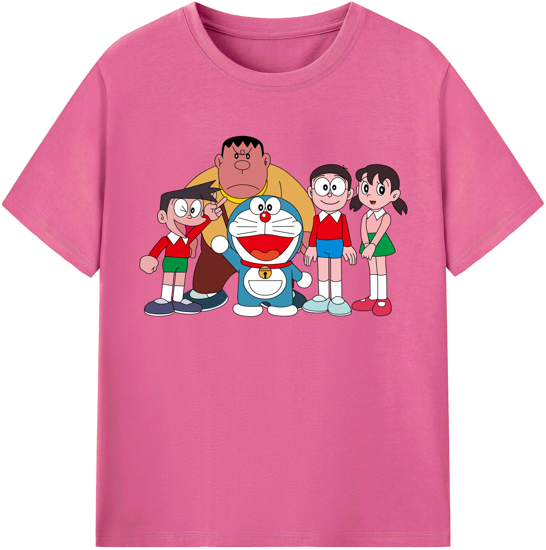 （画像用） ドラえもん 骨川 スネ夫 Doraemon Honekawa Suneo レディースカジュアルプリントTシャツ（綿100％）