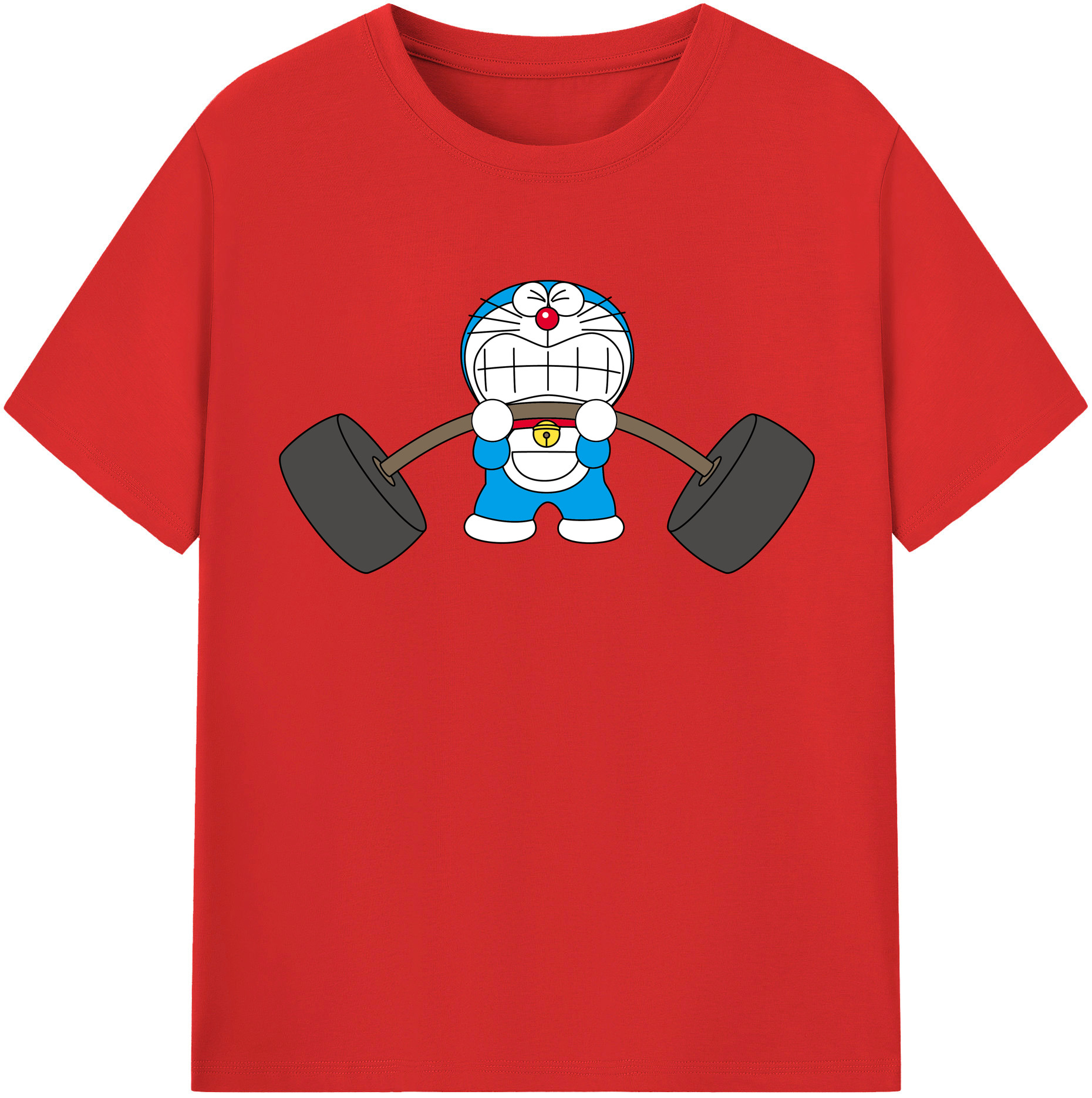 （画像用） ドラえもん Doraemon レディースカジュアルプリントTシャツ（綿100％）