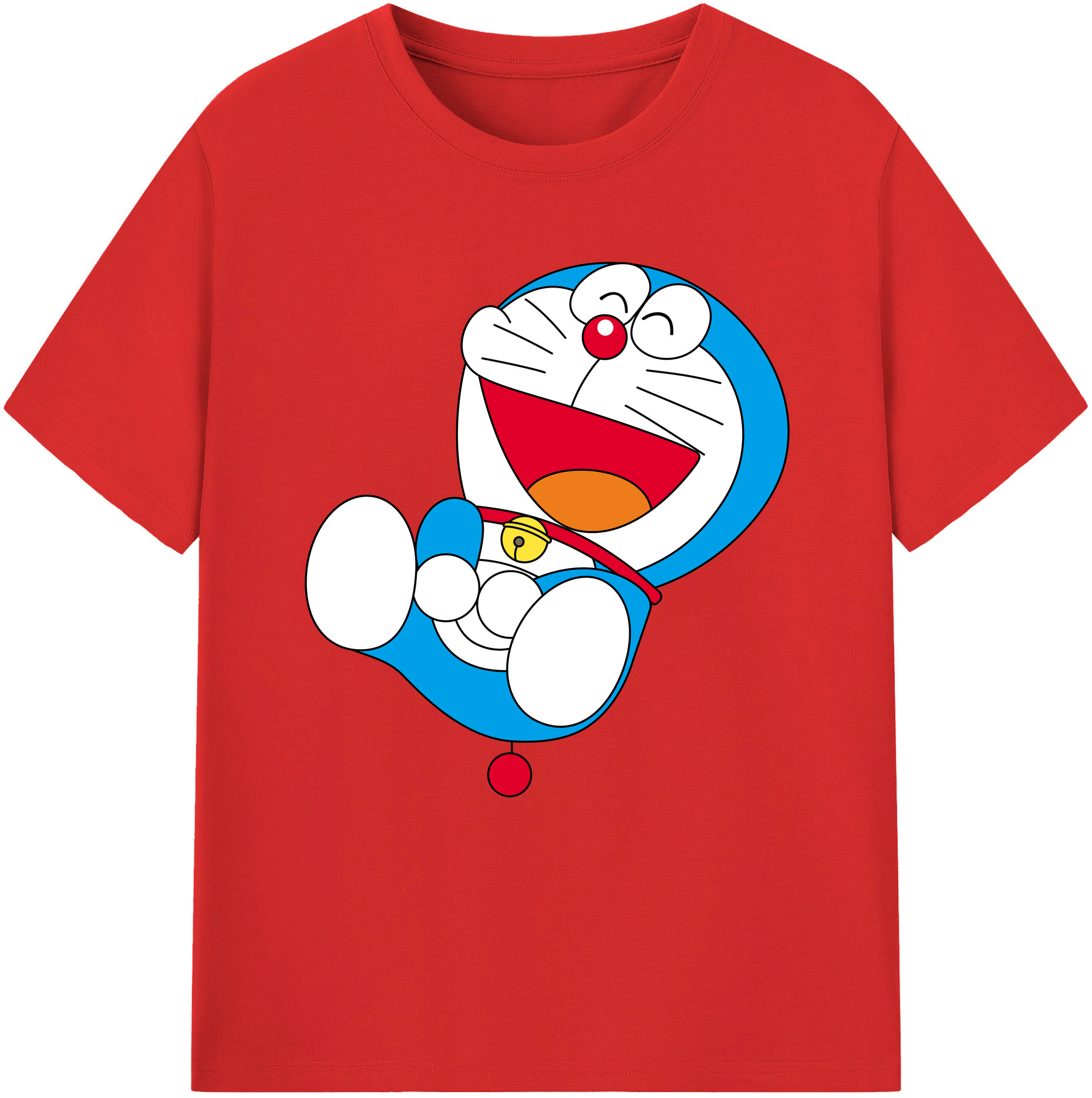 （画像用） ドラえもん Doraemon レディースカジュアルプリントTシャツ（綿100％）