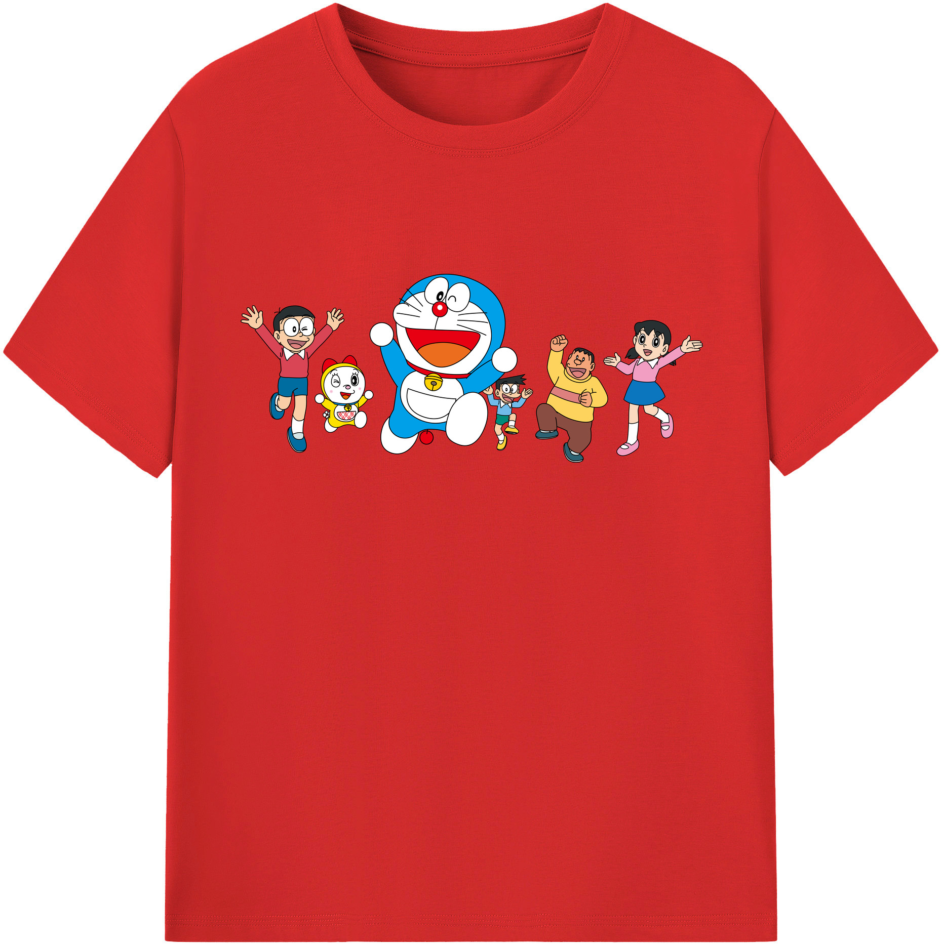 （画像用） ドラえもん 骨川 スネ夫 Doraemon Honekawa Suneo レディースカジュアルプリントTシャツ（綿100％）