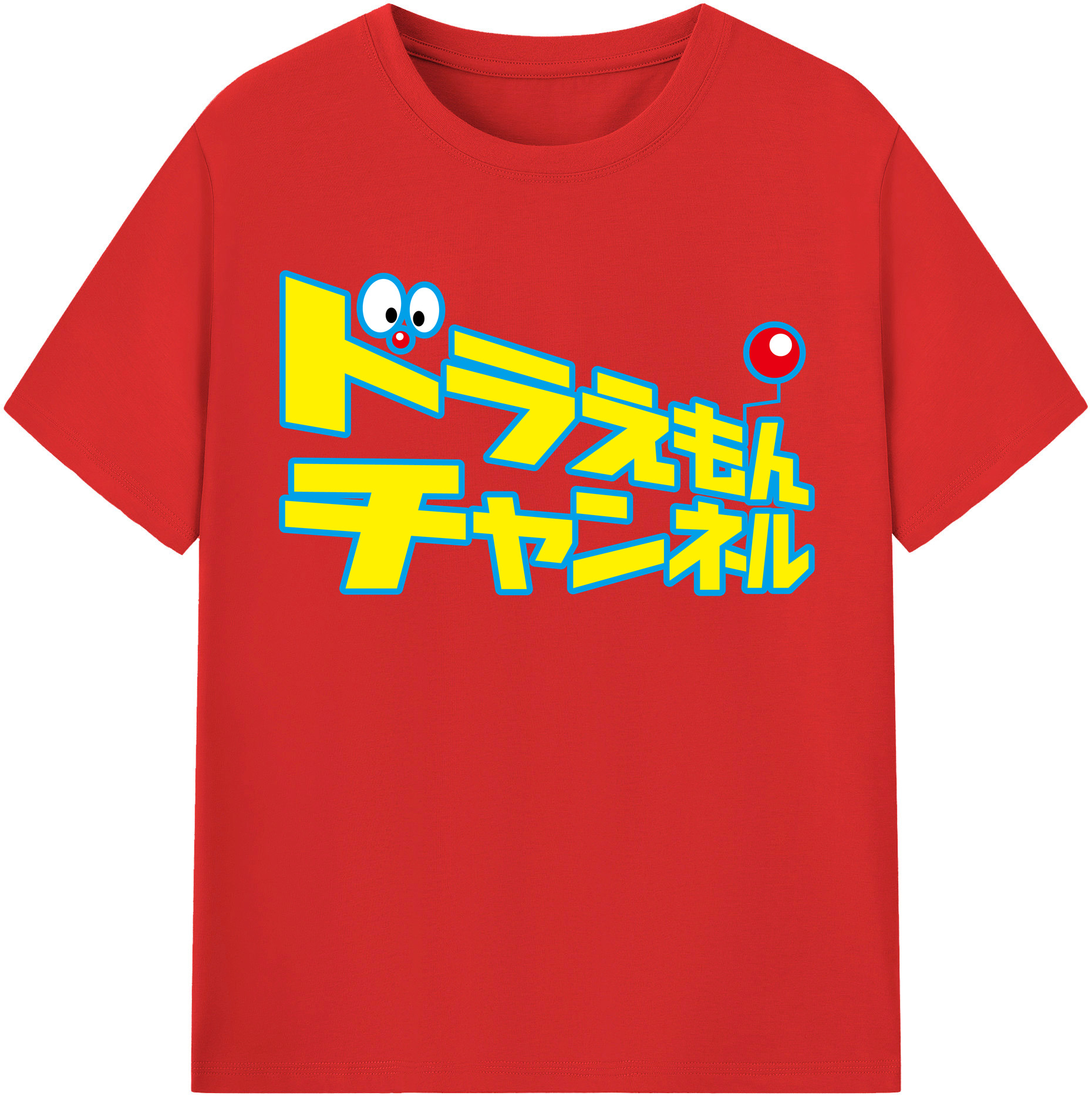 （画像用） ドラえもん Doraemon レディースカジュアルプリントTシャツ（綿100％）